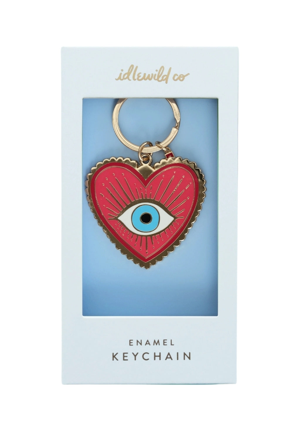 Mind's Eye Heart Keychain