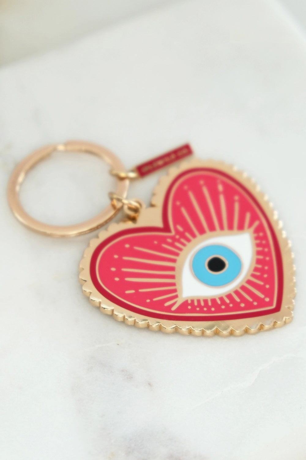 Mind's Eye Heart Keychain