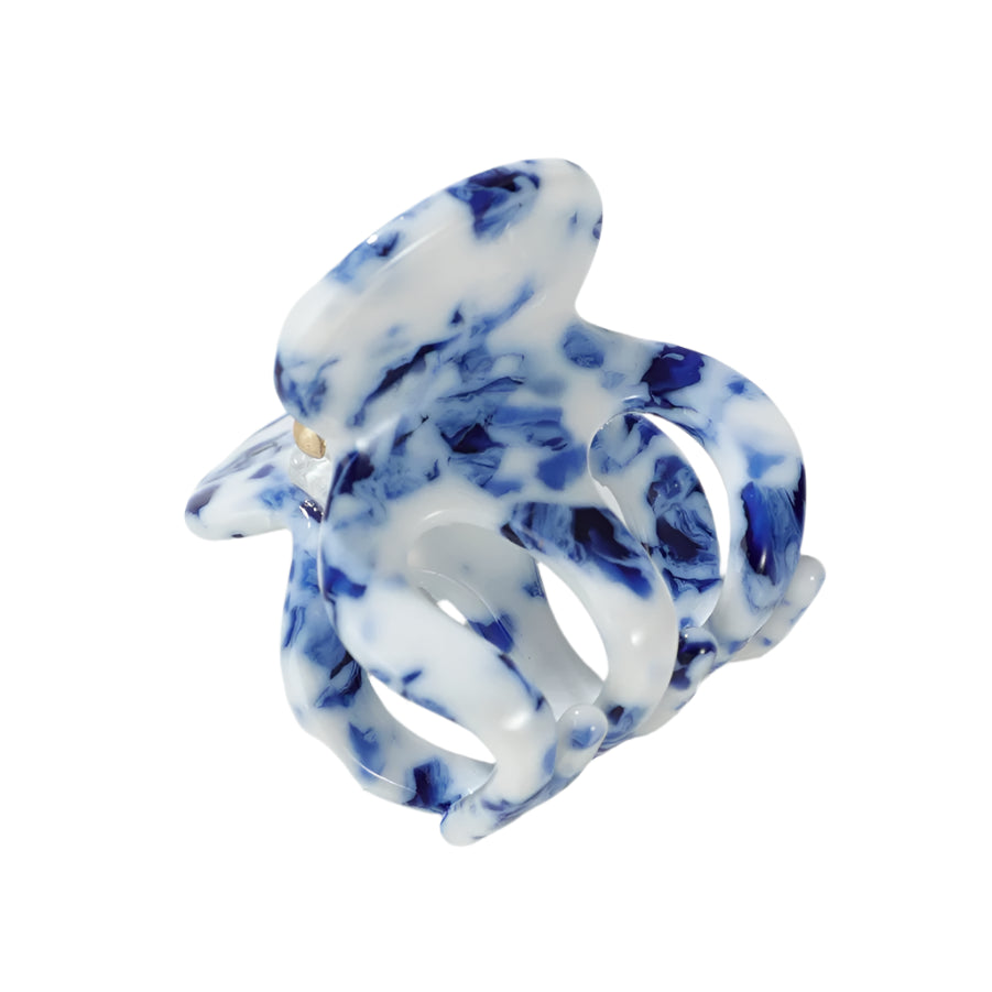 Mini Chinoiserie Claw Clip 