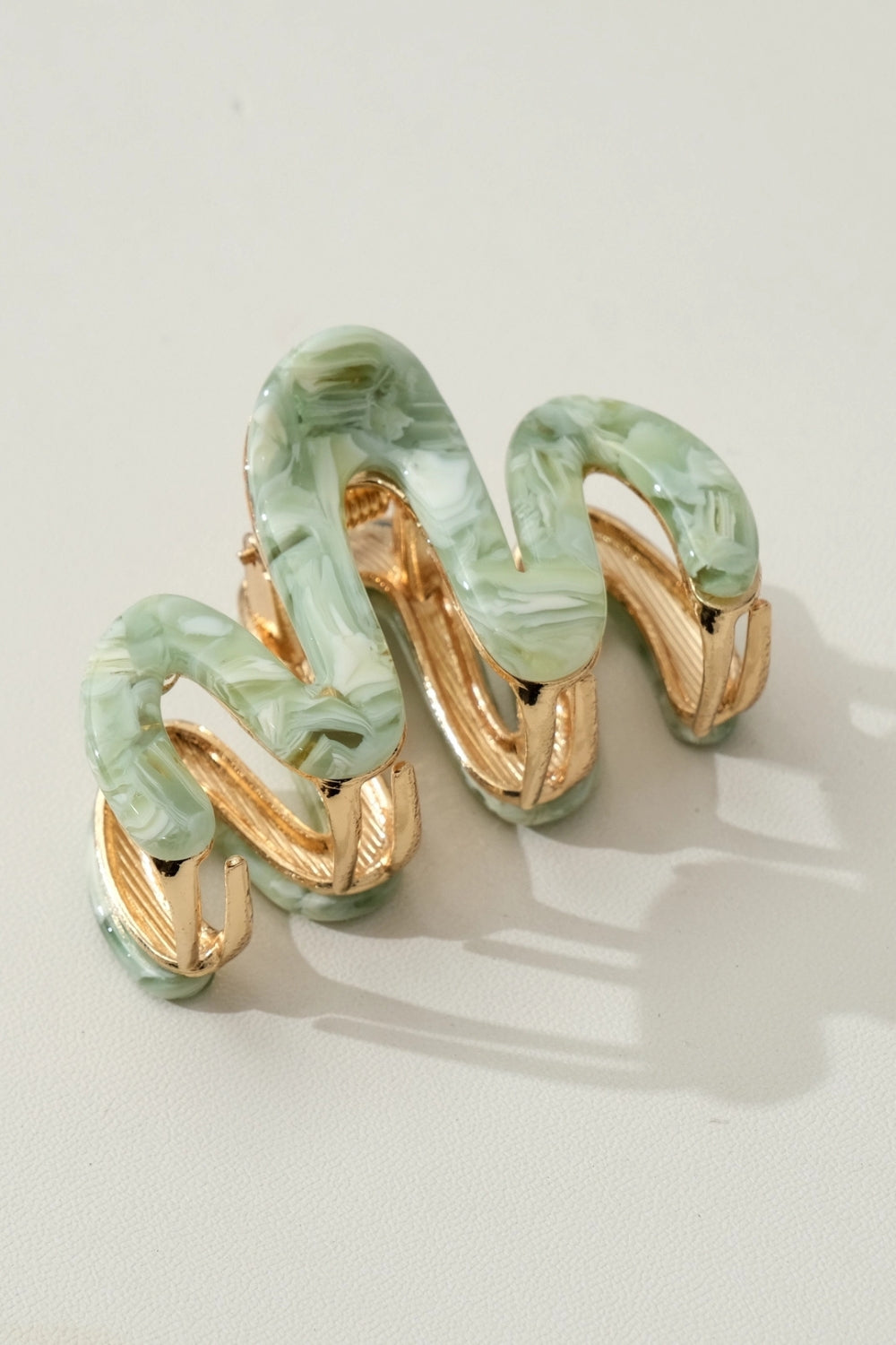 Mini Wave Claw Clip