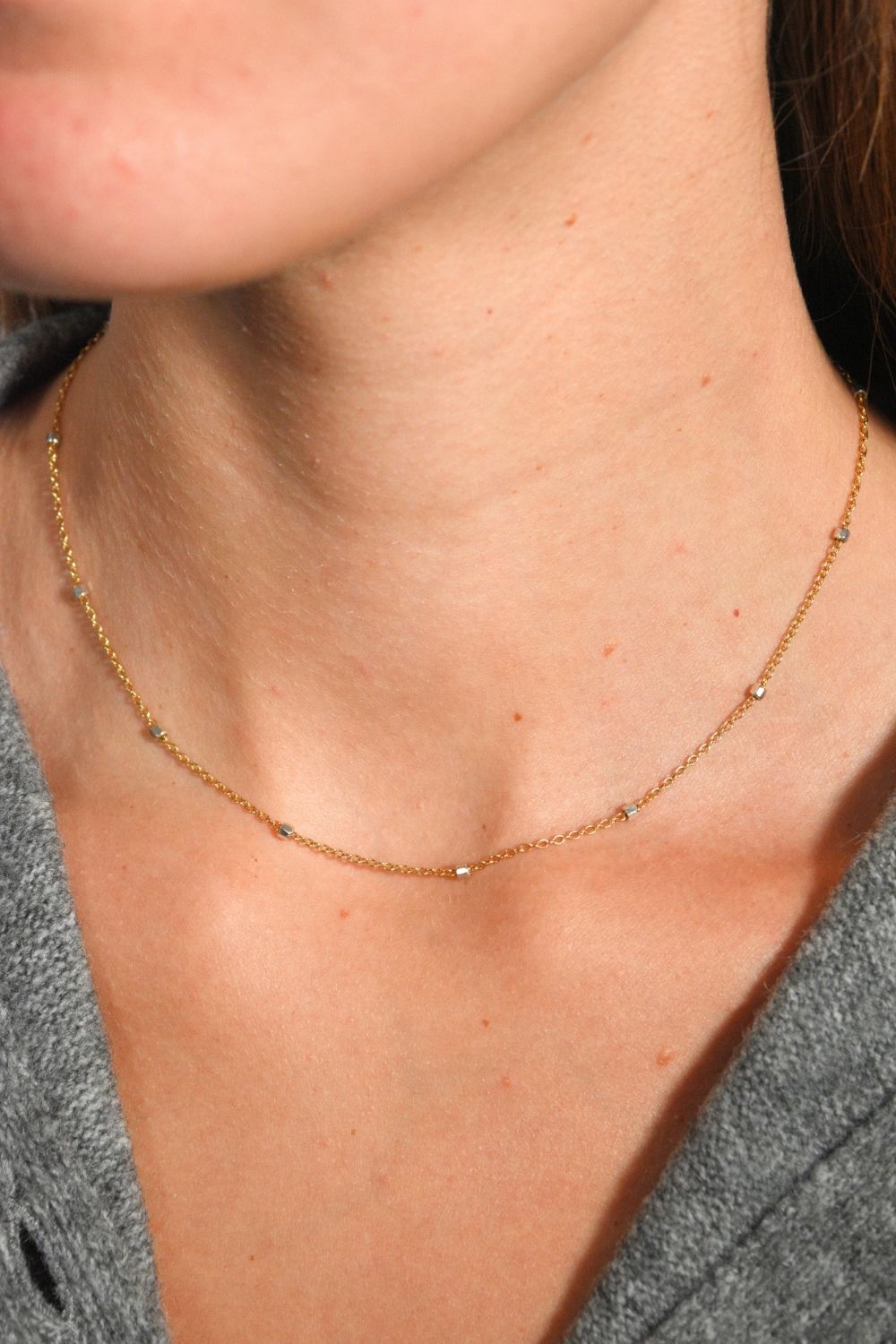 Mixed Metal Necklace