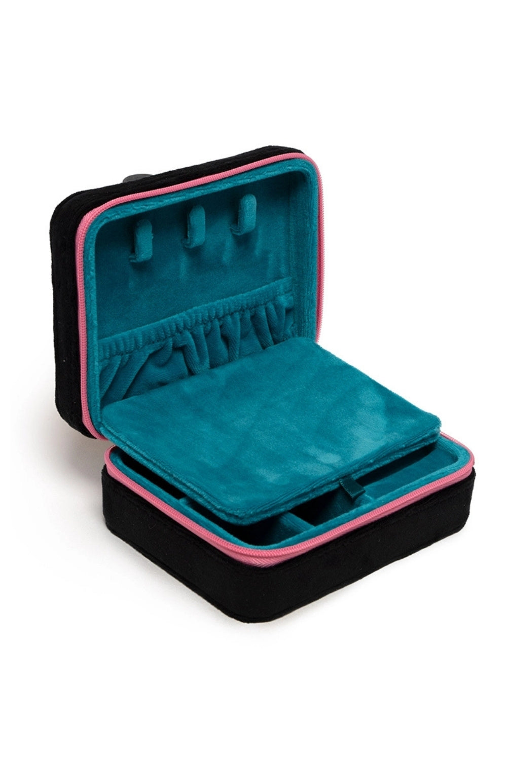 Mixtape Velvet Jewelry Zip Case