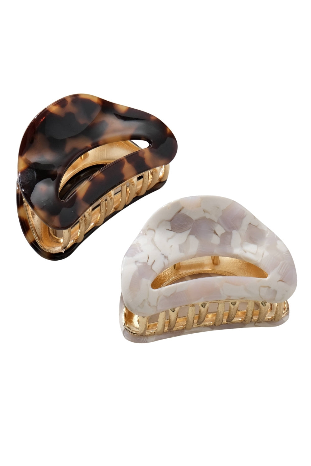 Modern Rounded Claw Clip