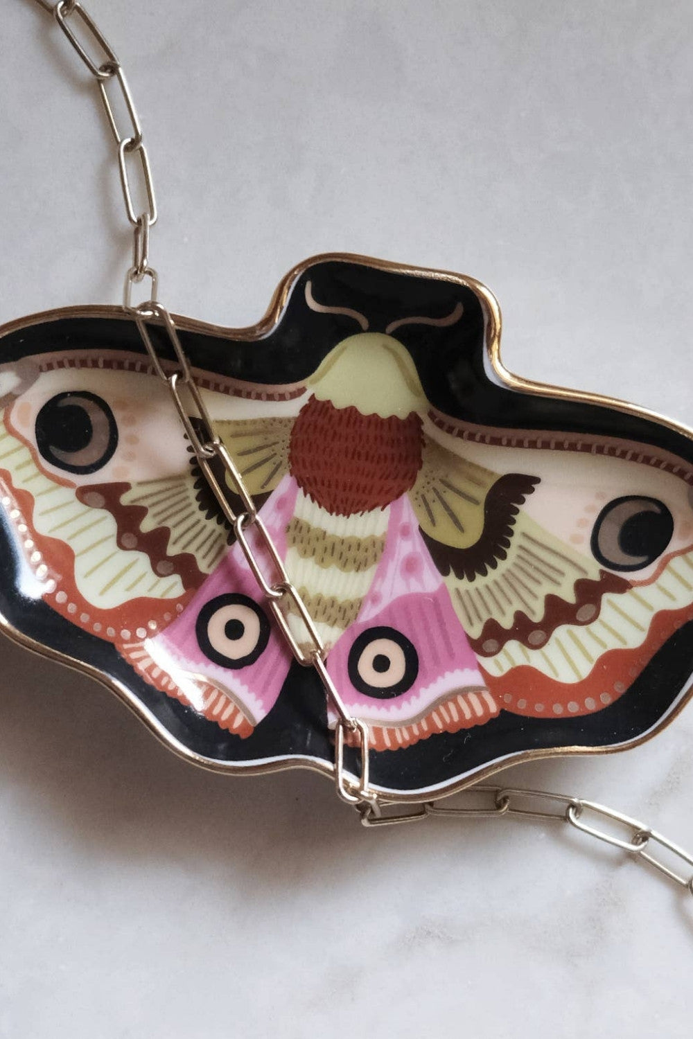 Moon Moth Jewelry Dish