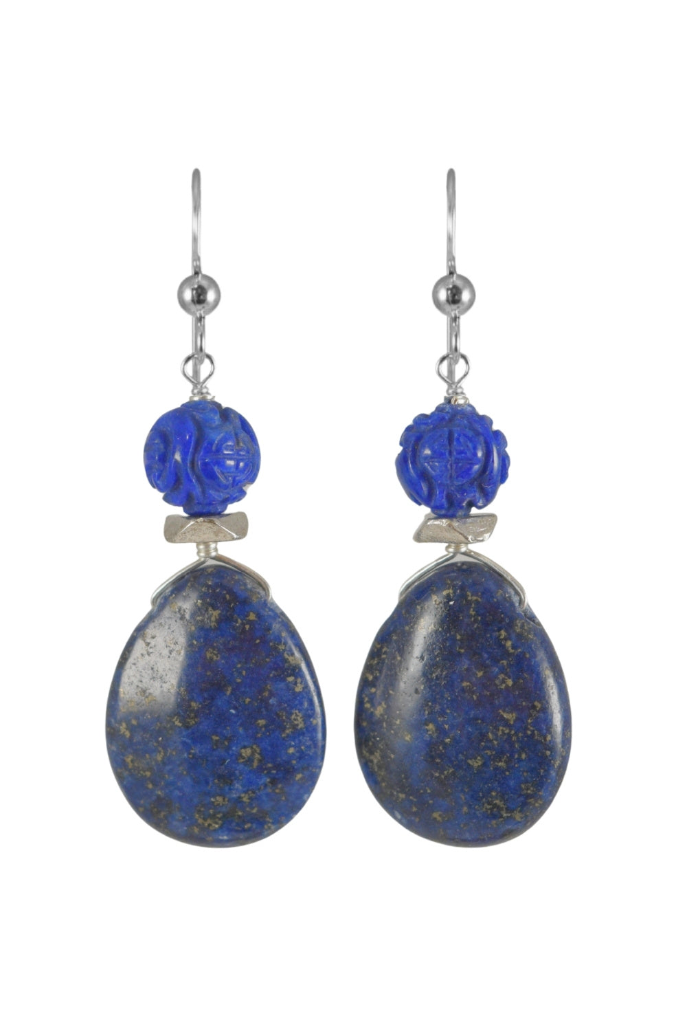 Mykonos Lapis Earrings
