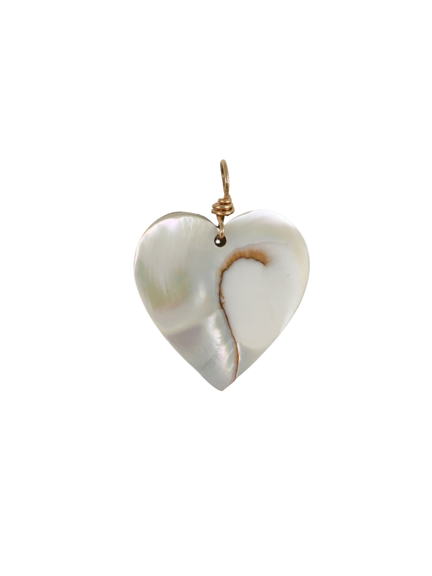 Nautilus Heart Charm