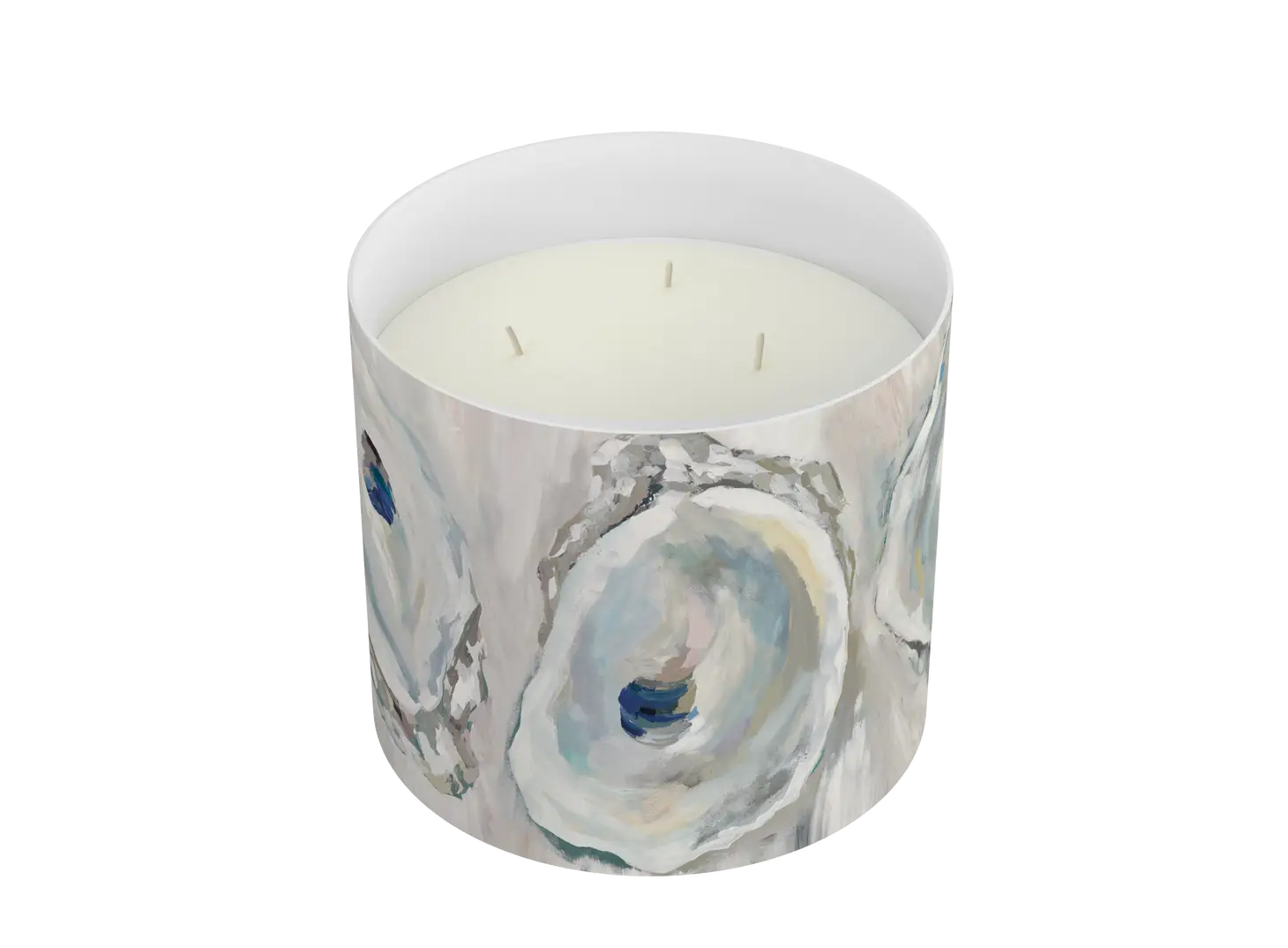 Opal Shell 3-Wick Candle