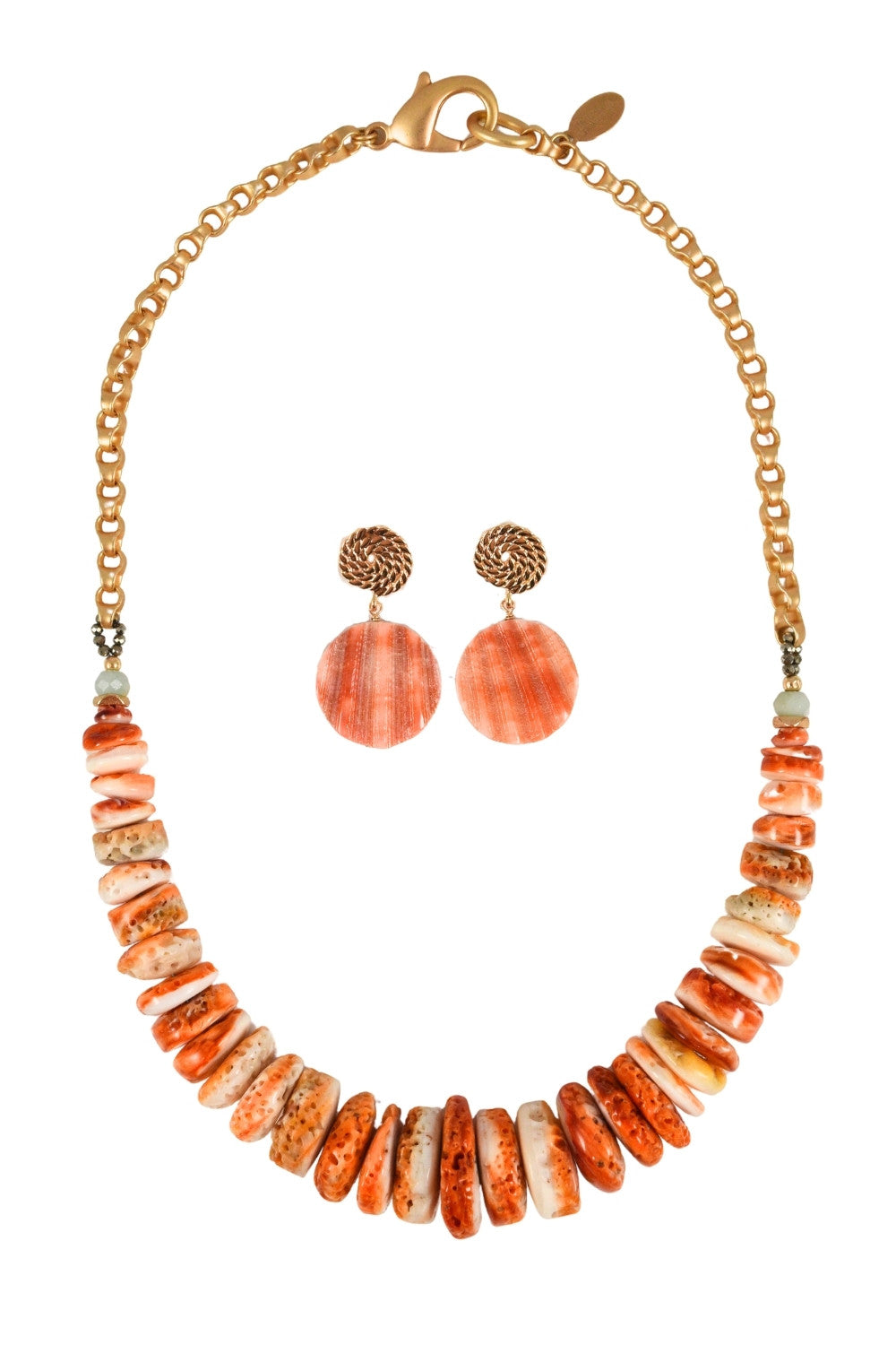 Orange Creamsicle Necklace