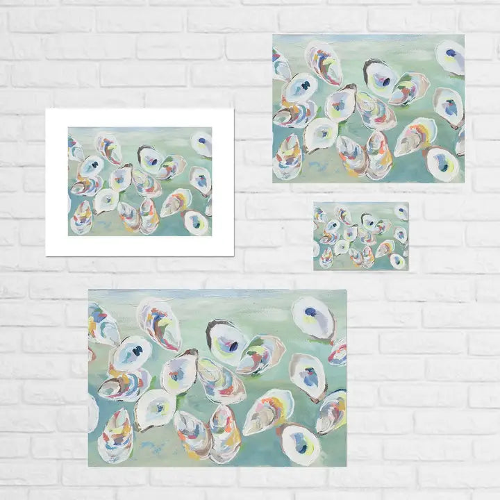 Oyster Shells in Lime 