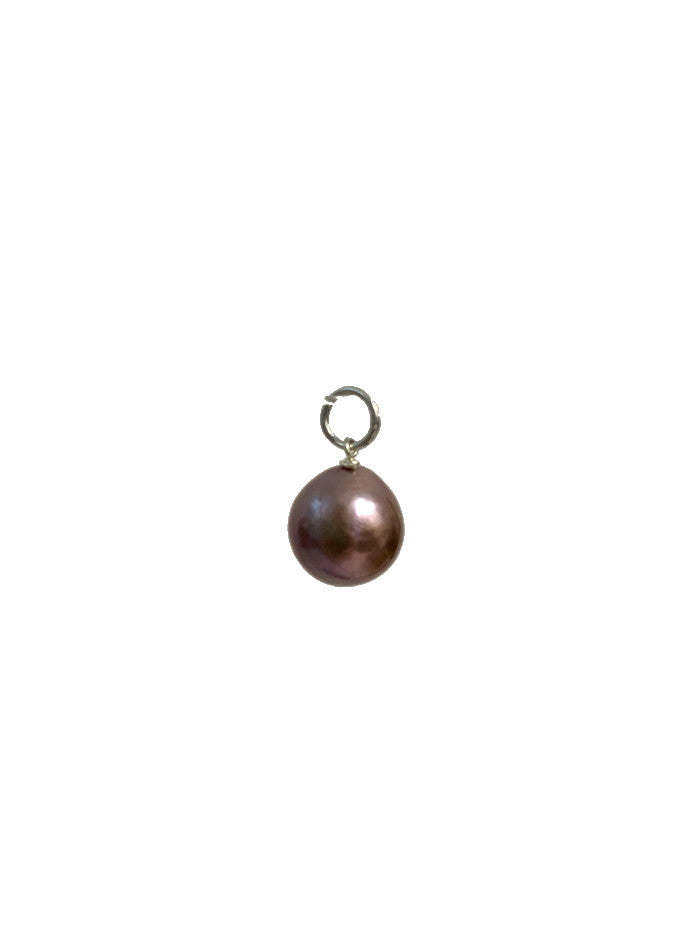 Peacock Baroque Pearl Charm