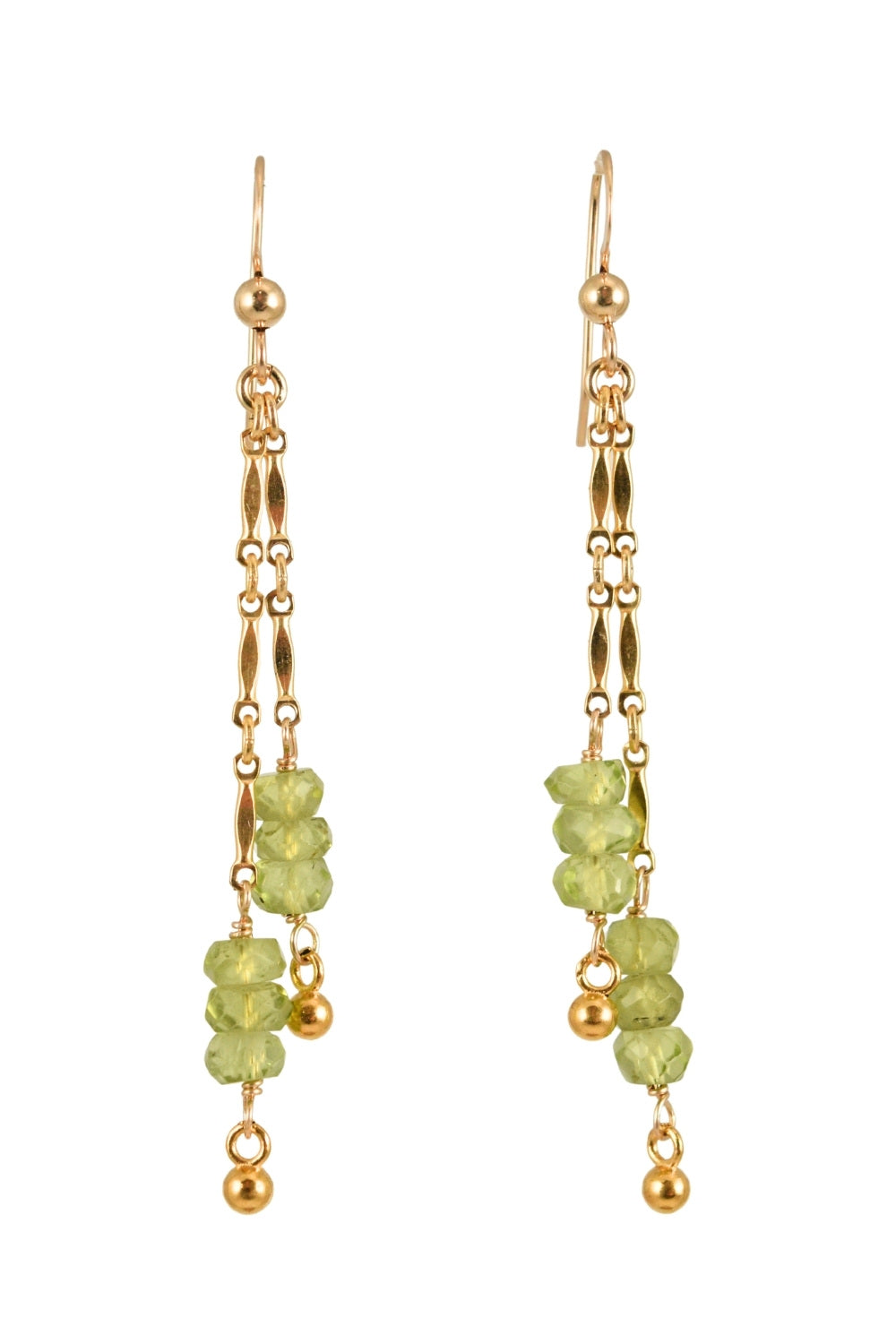 Beaded Bar Earrings