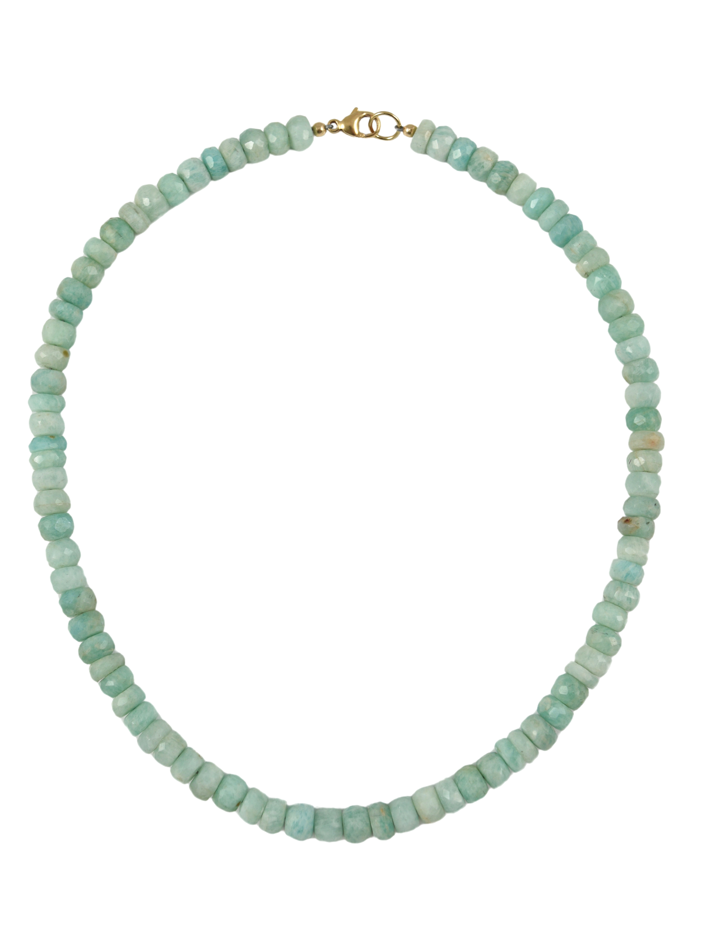 Blue Peruvian Opal Necklace