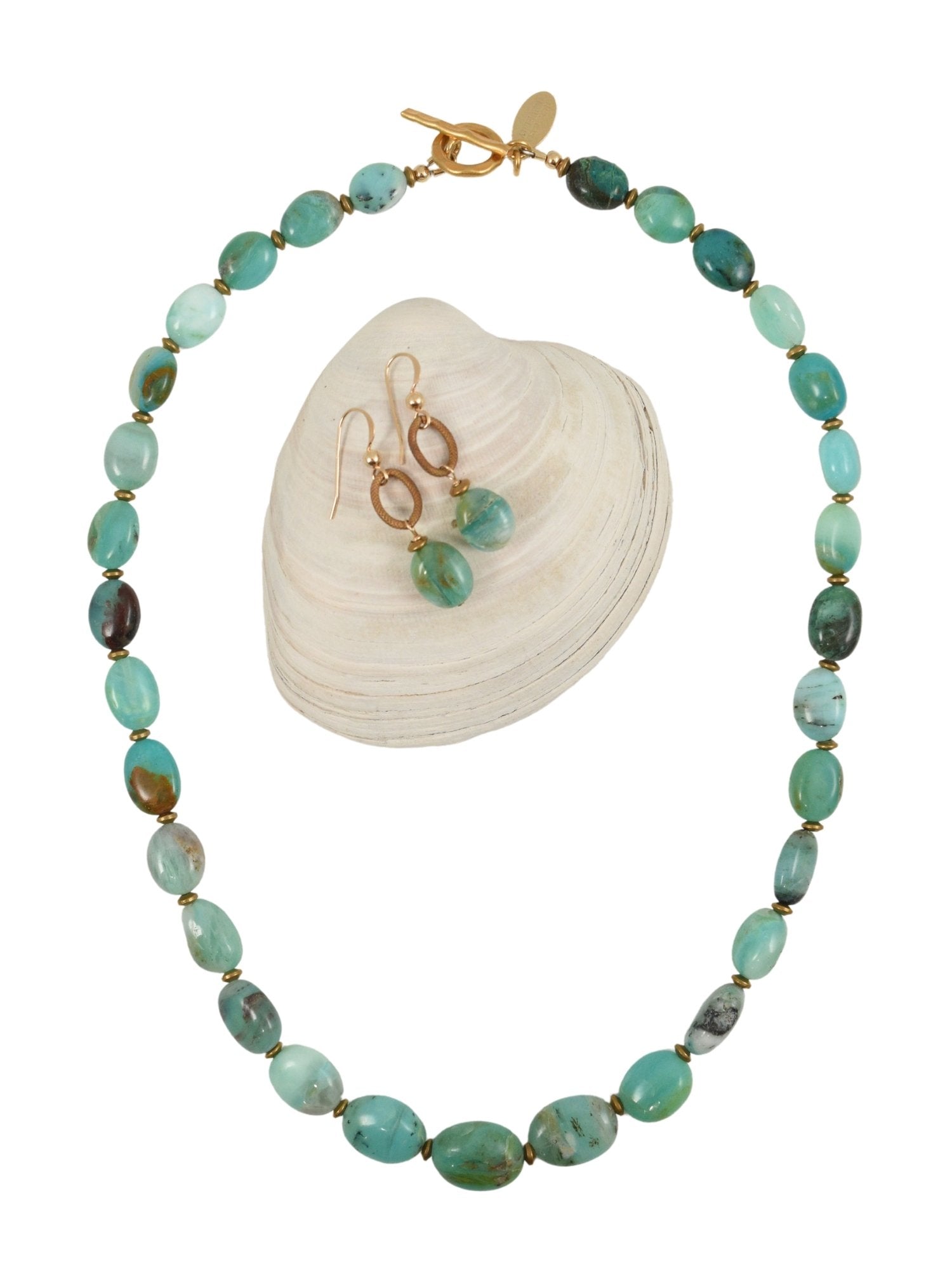 Peruvian Opal Drift Necklace