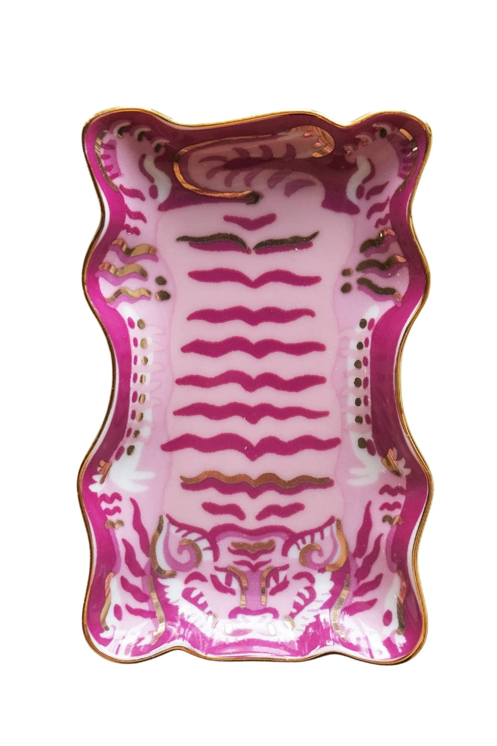 Pink Tiger Jewelry Dish