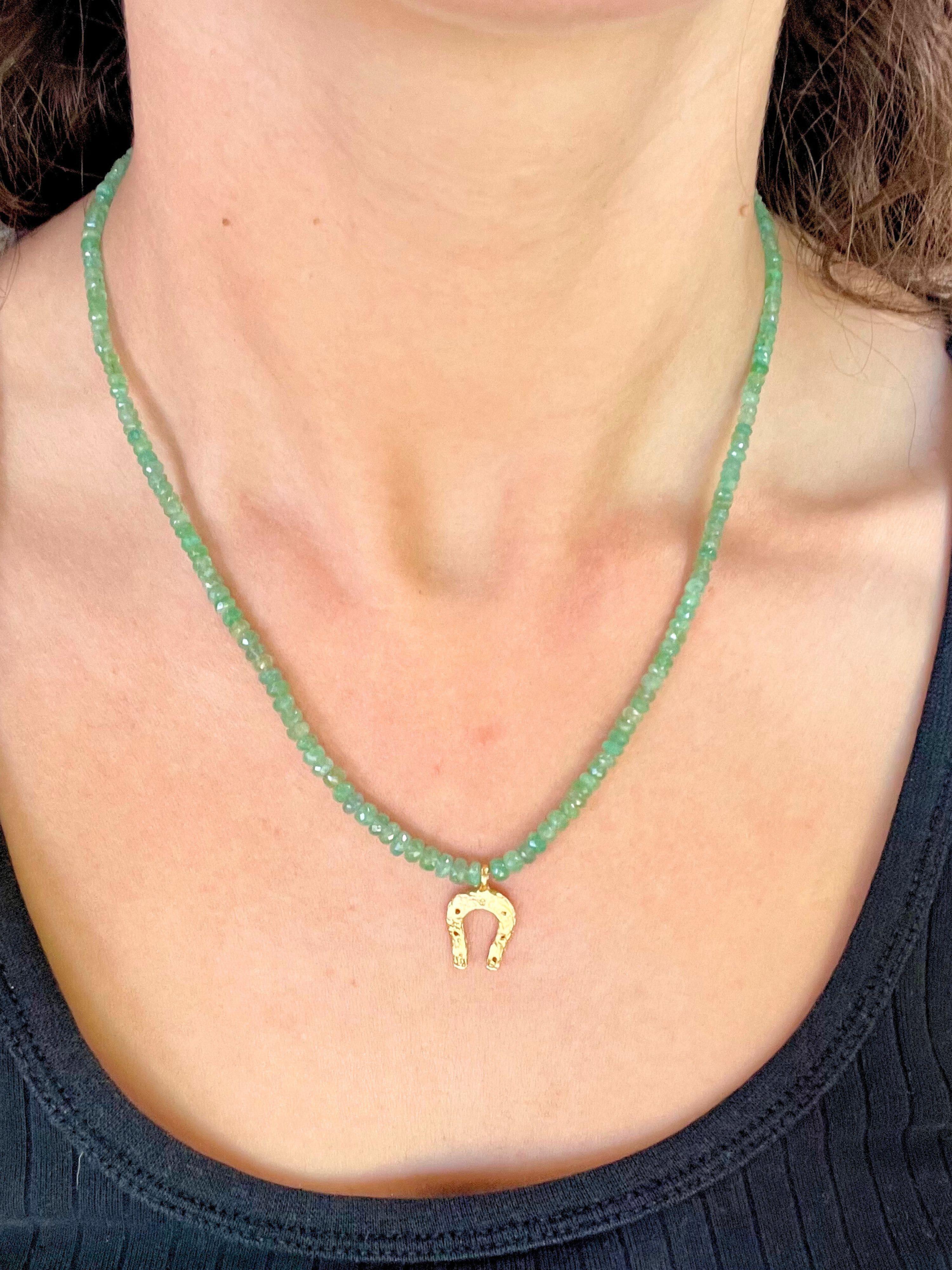 Lucky Lady Emerald Necklace