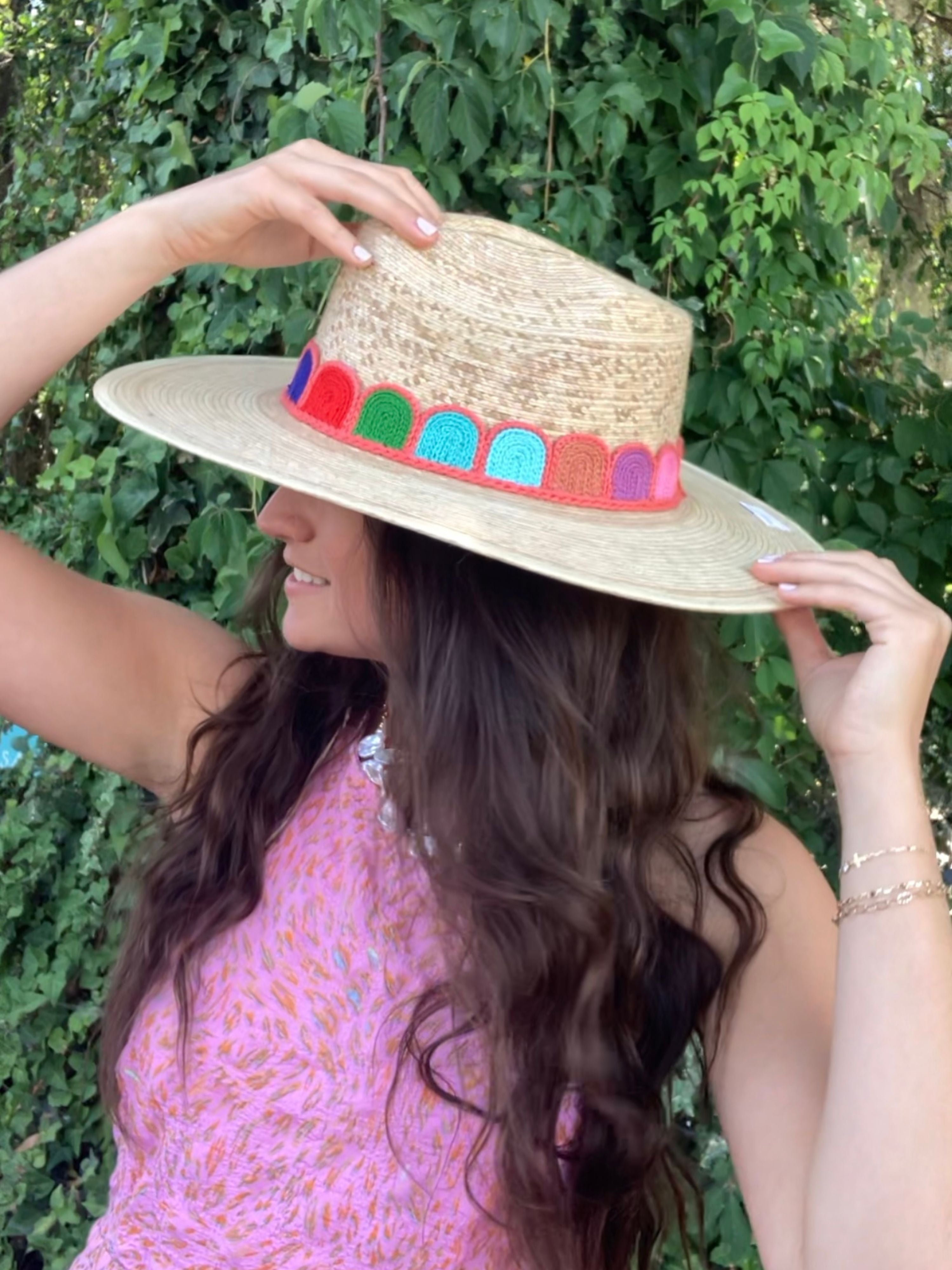 Candy Crochet Palm Hat