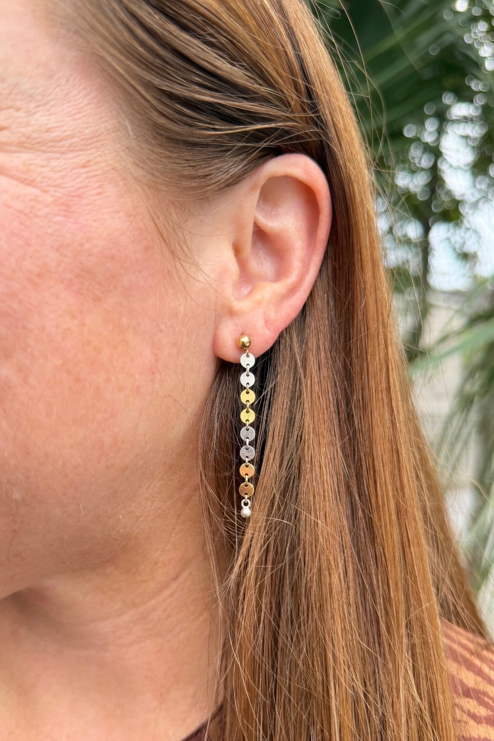 The Rain Chain Earrings