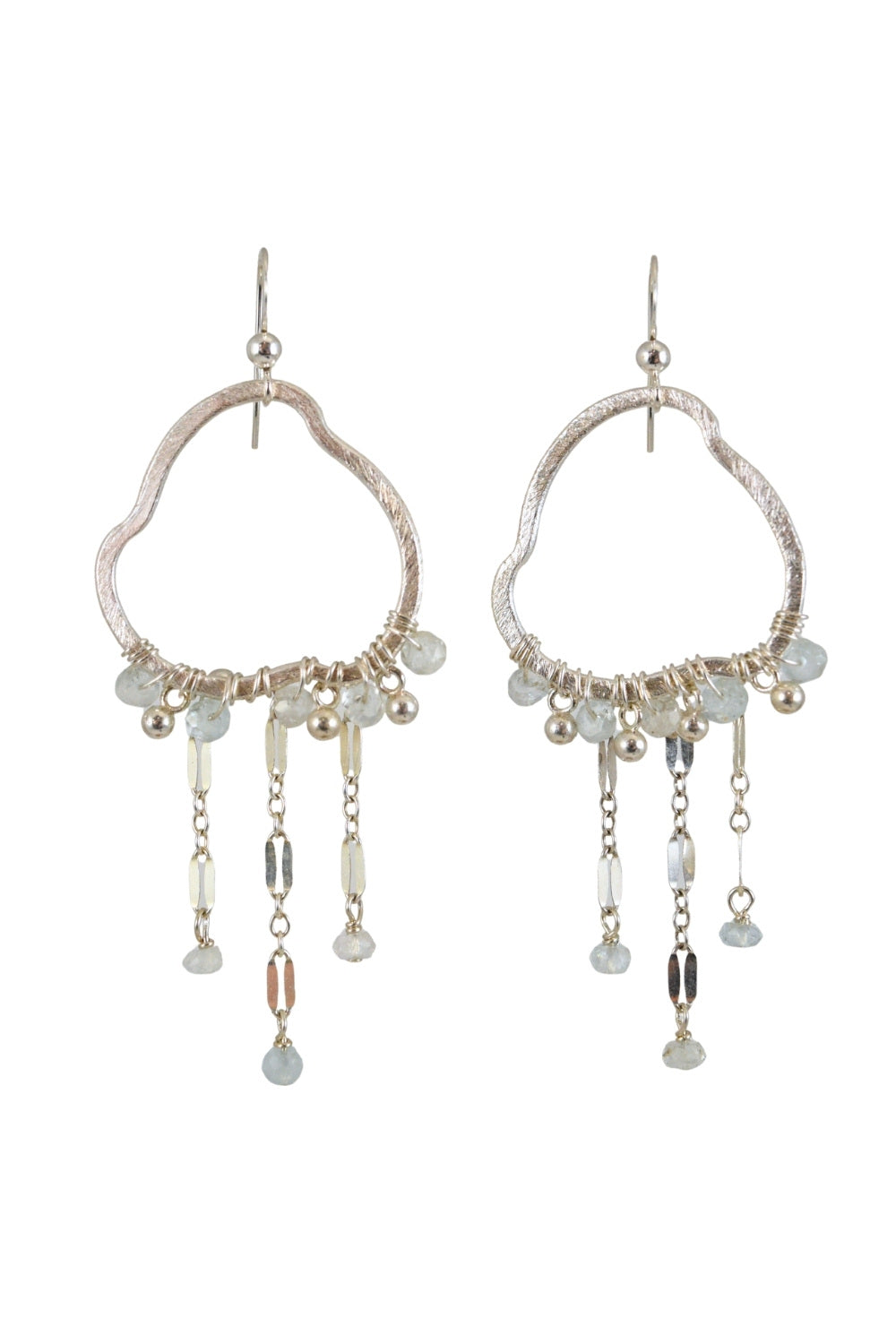 Cloud Beaded Earrings