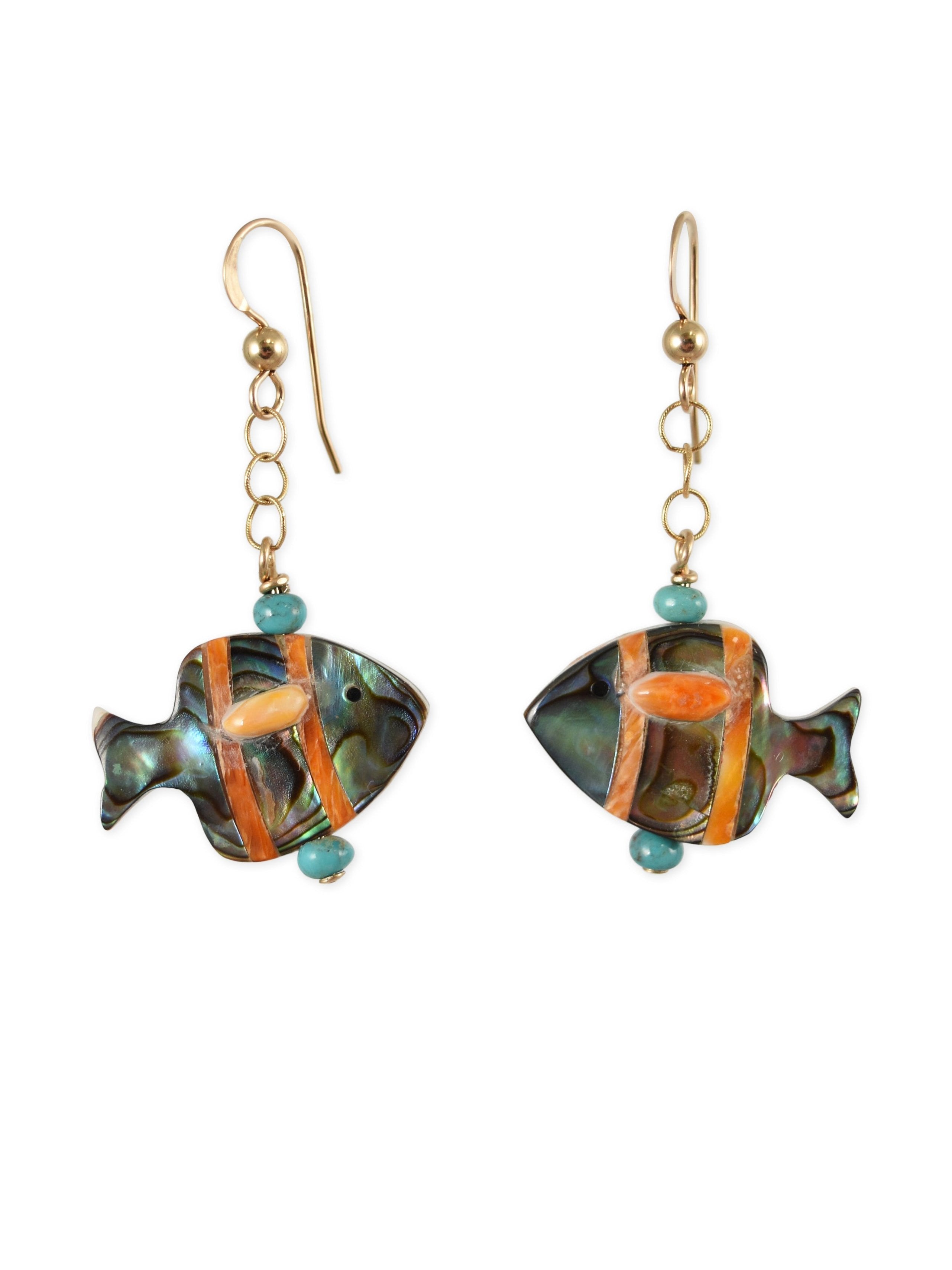 Rainbow Fish Earrings