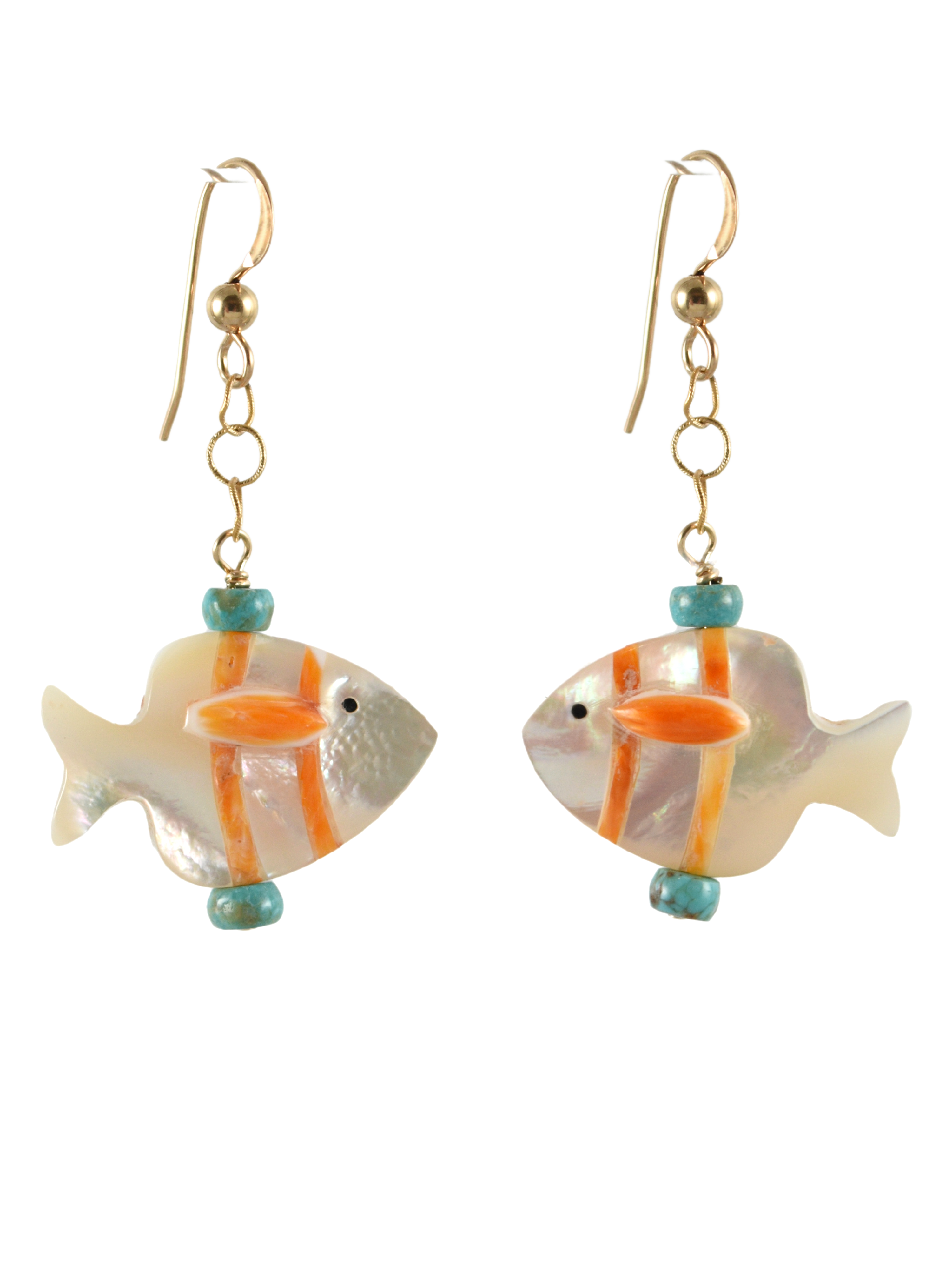 Rainbow Fish Earrings