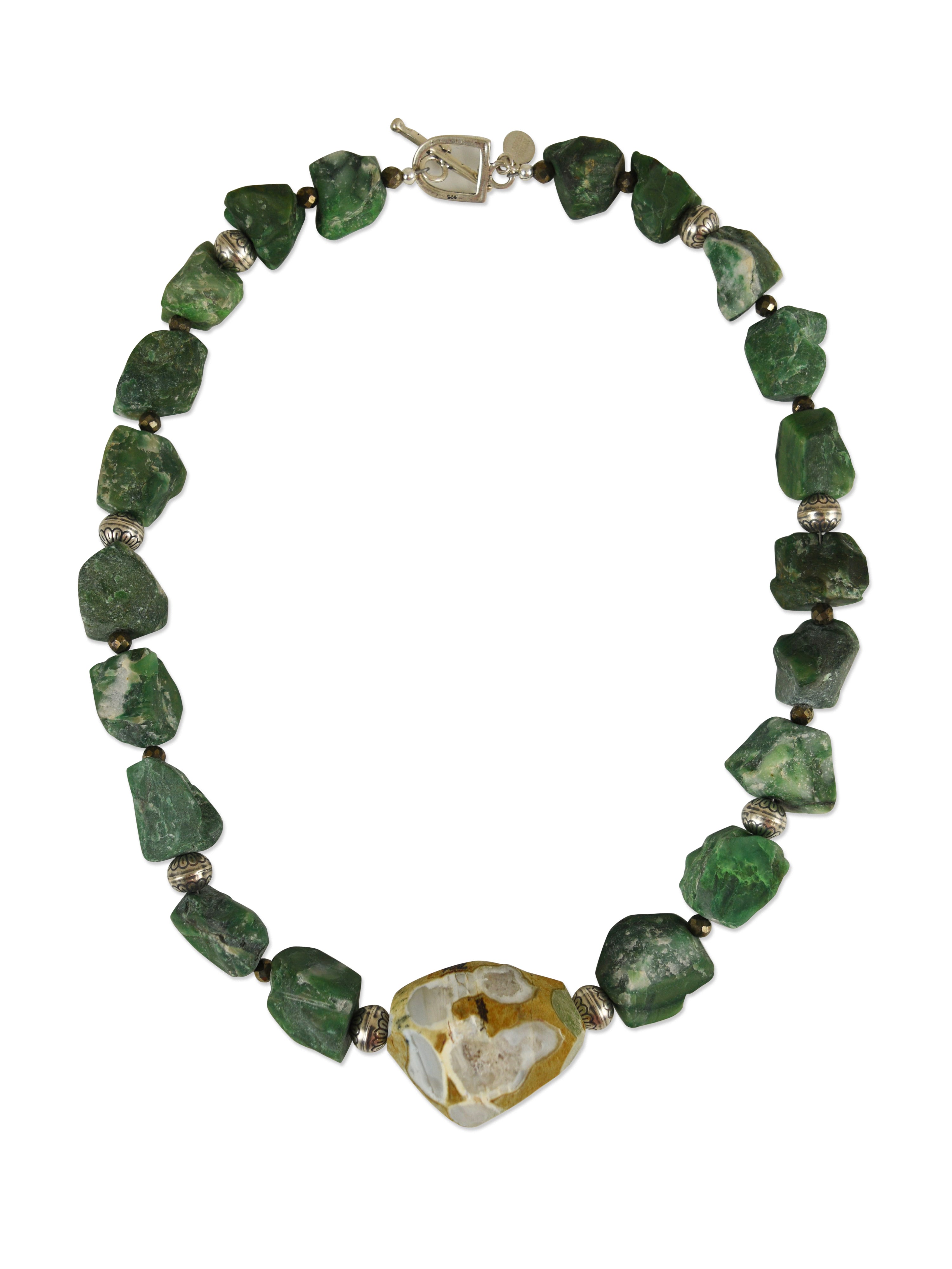 Rock Candy Necklace in Aventurine