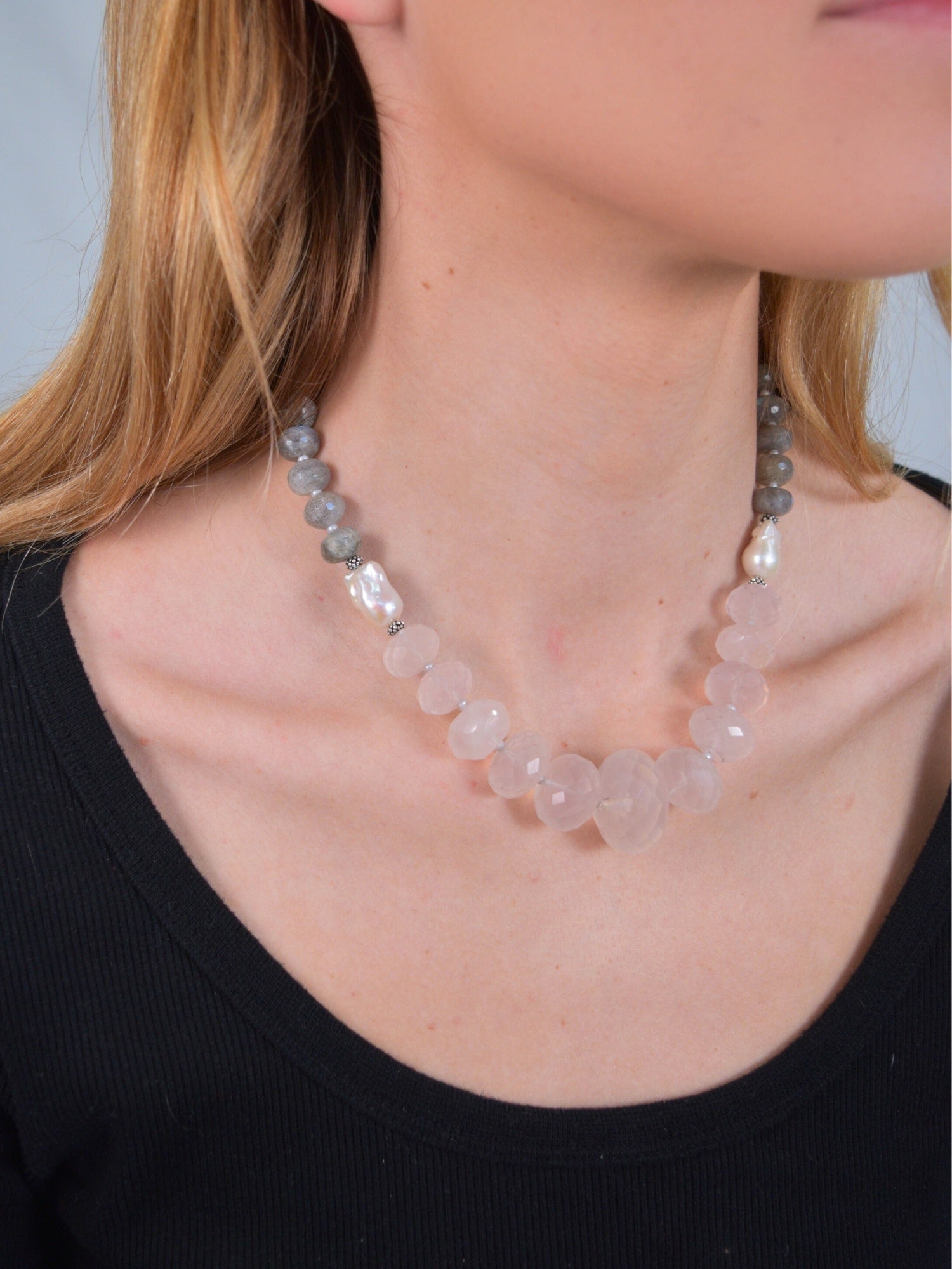 Rose Quartz Radiance Necklace 