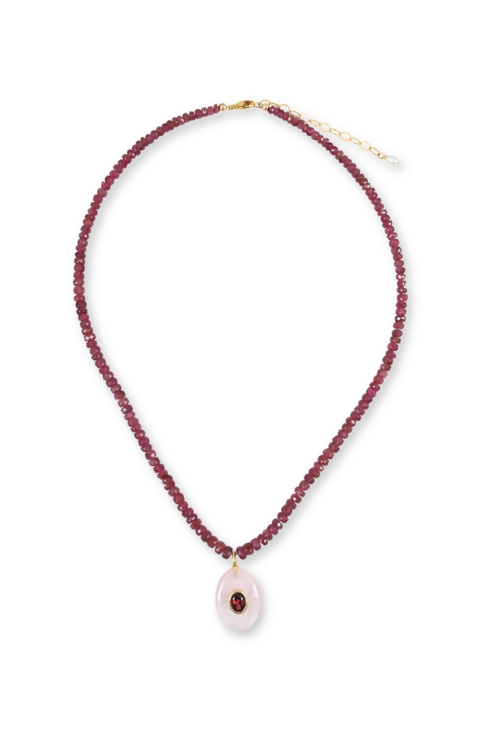 Ruby Rose Necklace