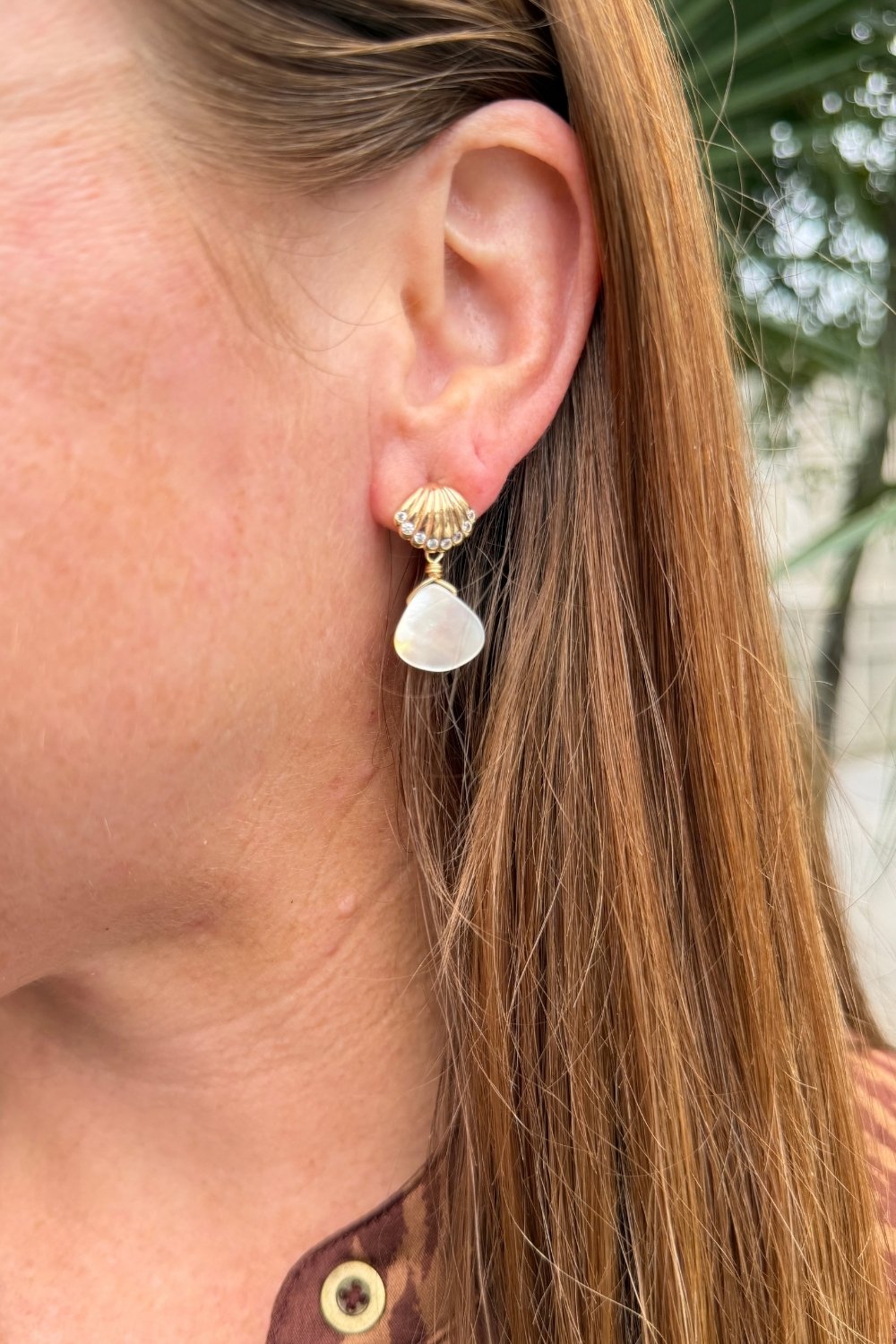Sadie Scallop Earrings