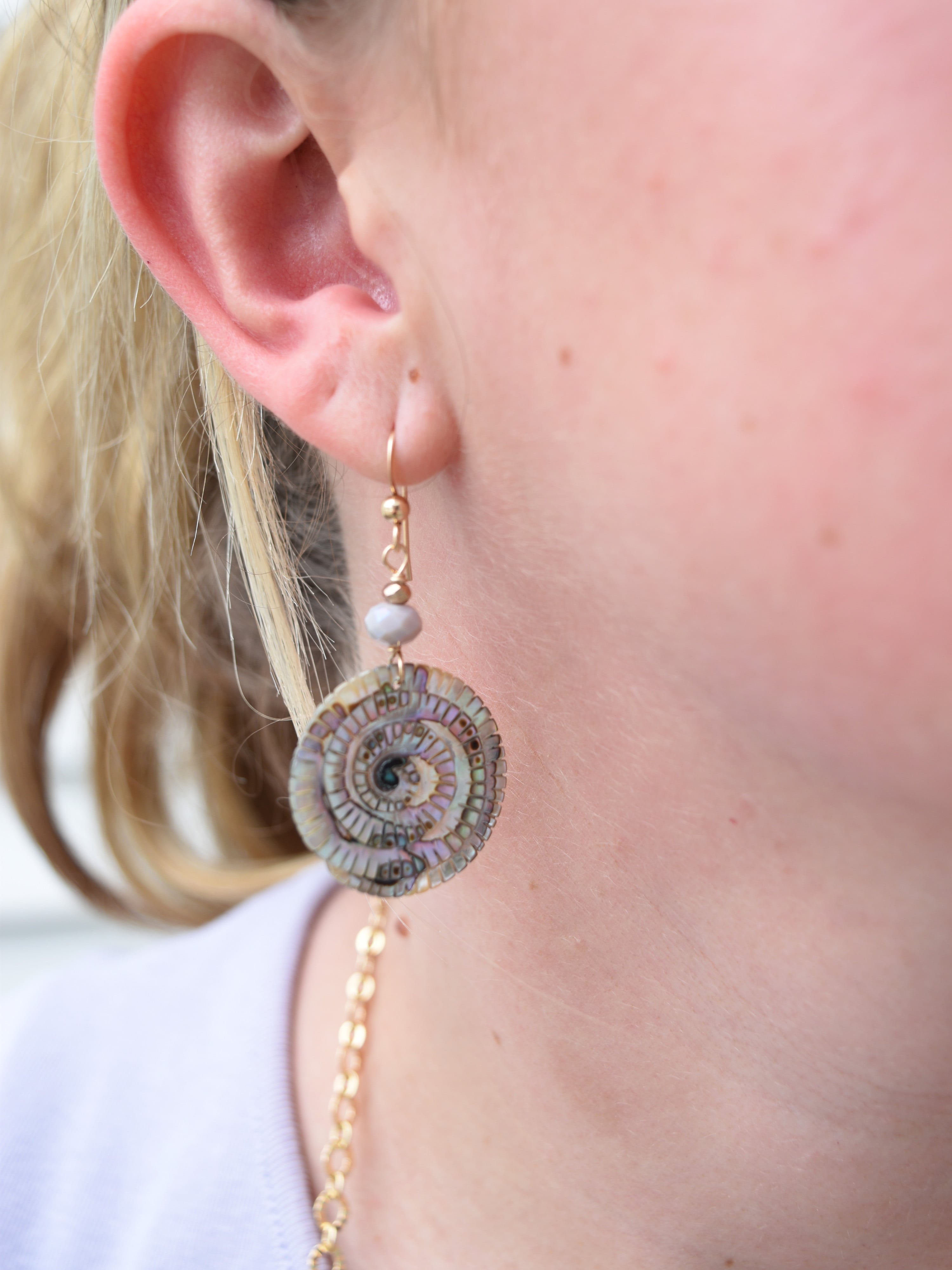 Sacred Spiral Earrings