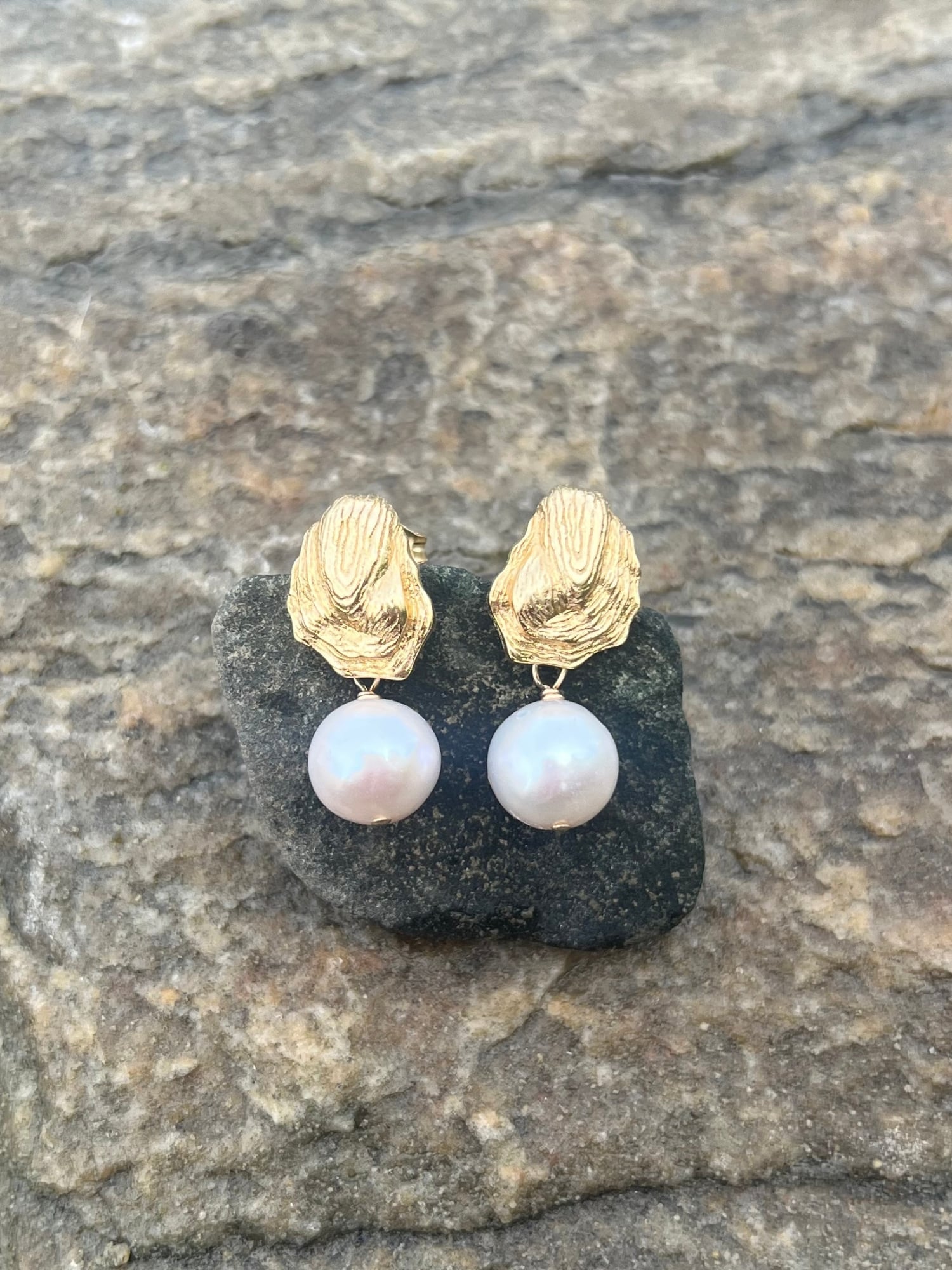 Seabrook Earrings in Gold 