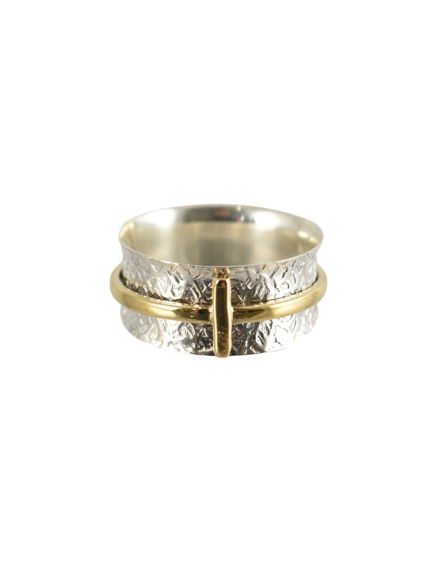 Cross Spinner Ring