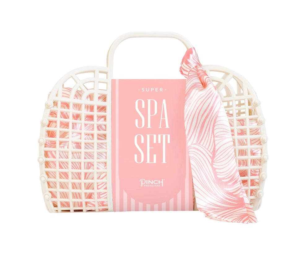 Super Spa Set in Coral 