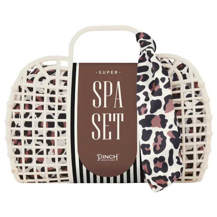 Super Spa Set in Leopard