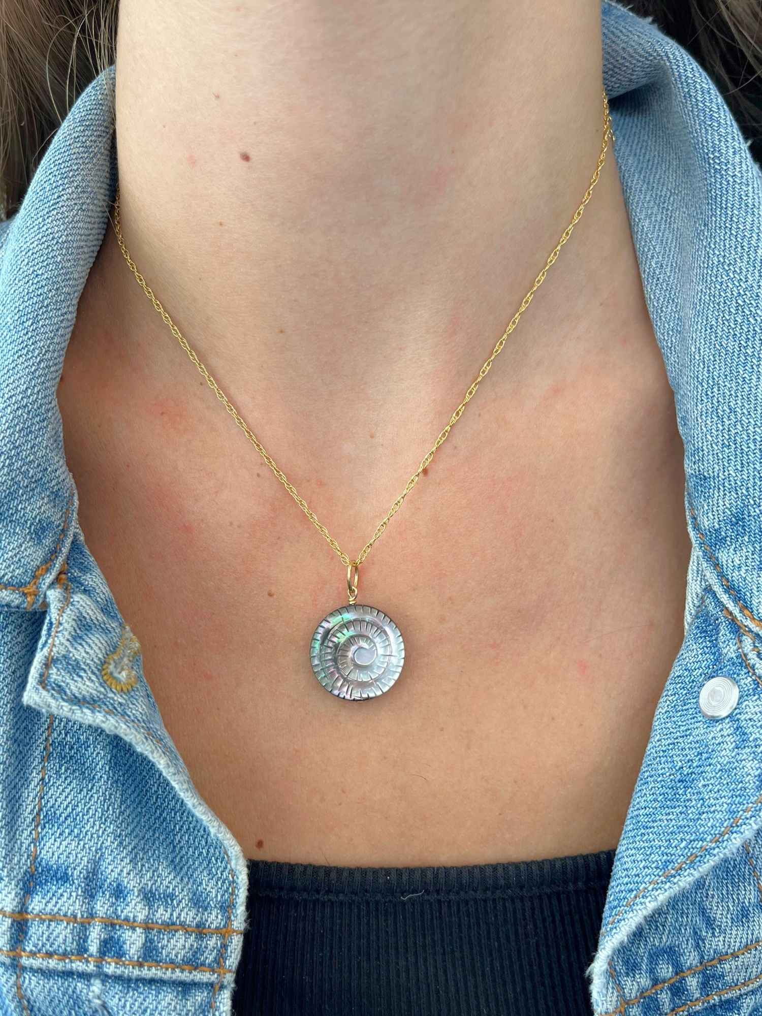 Sylvia Spiral Charm 