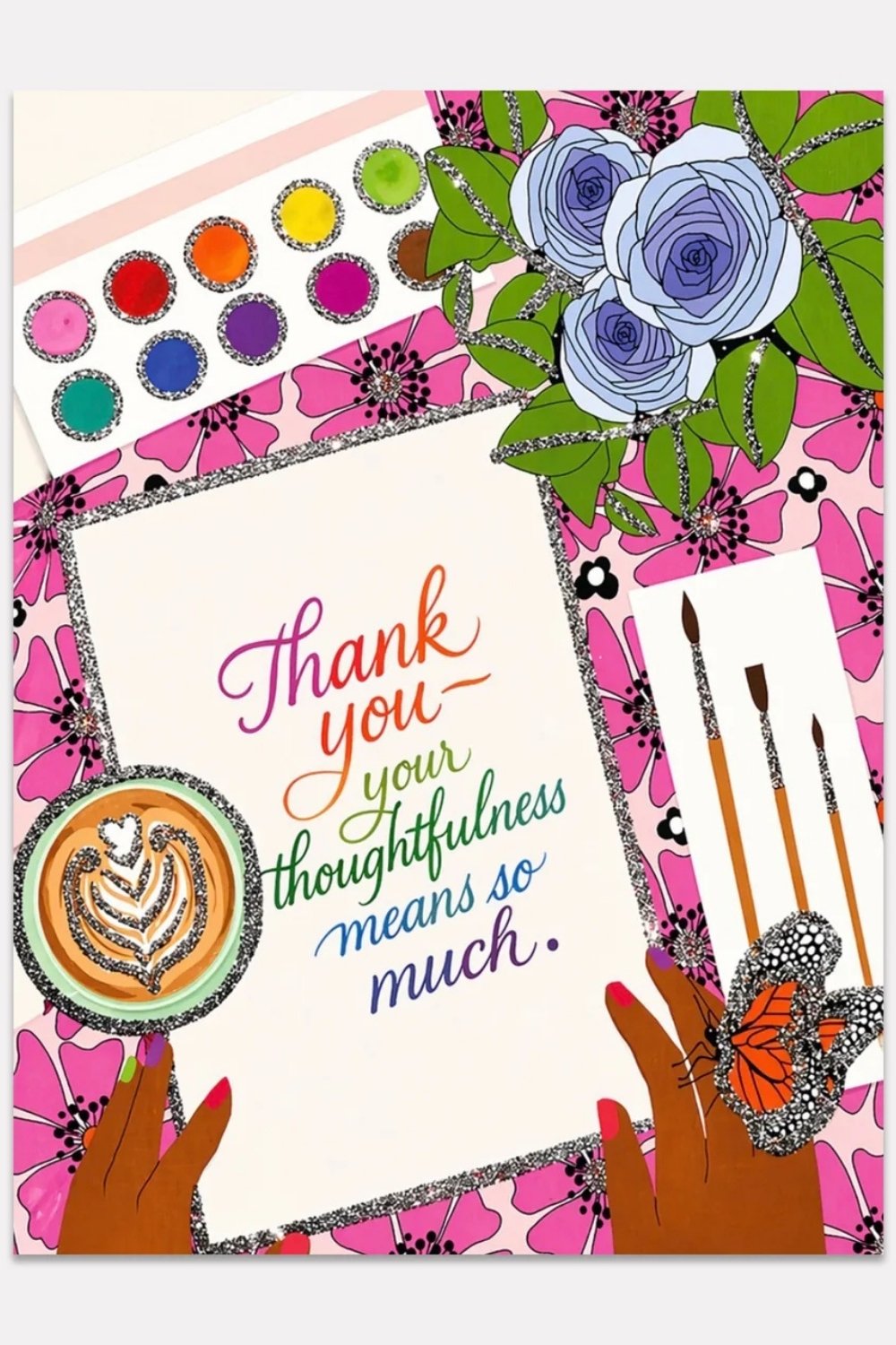 Thoughtfulness Thank You Card