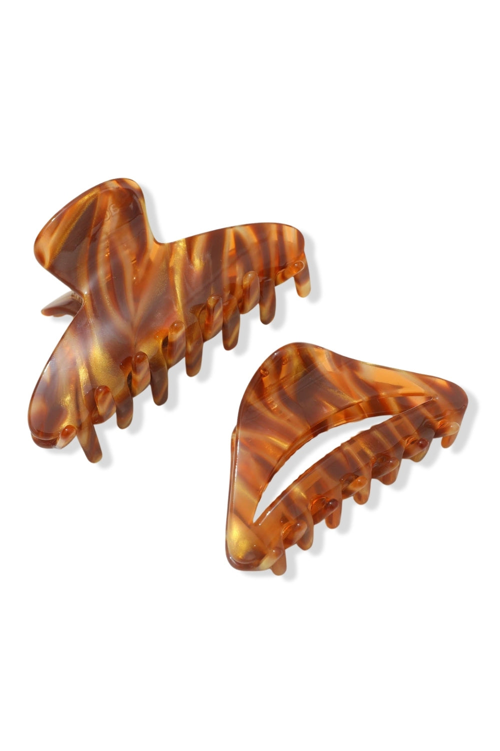 Tiger's Eye Claw Clips