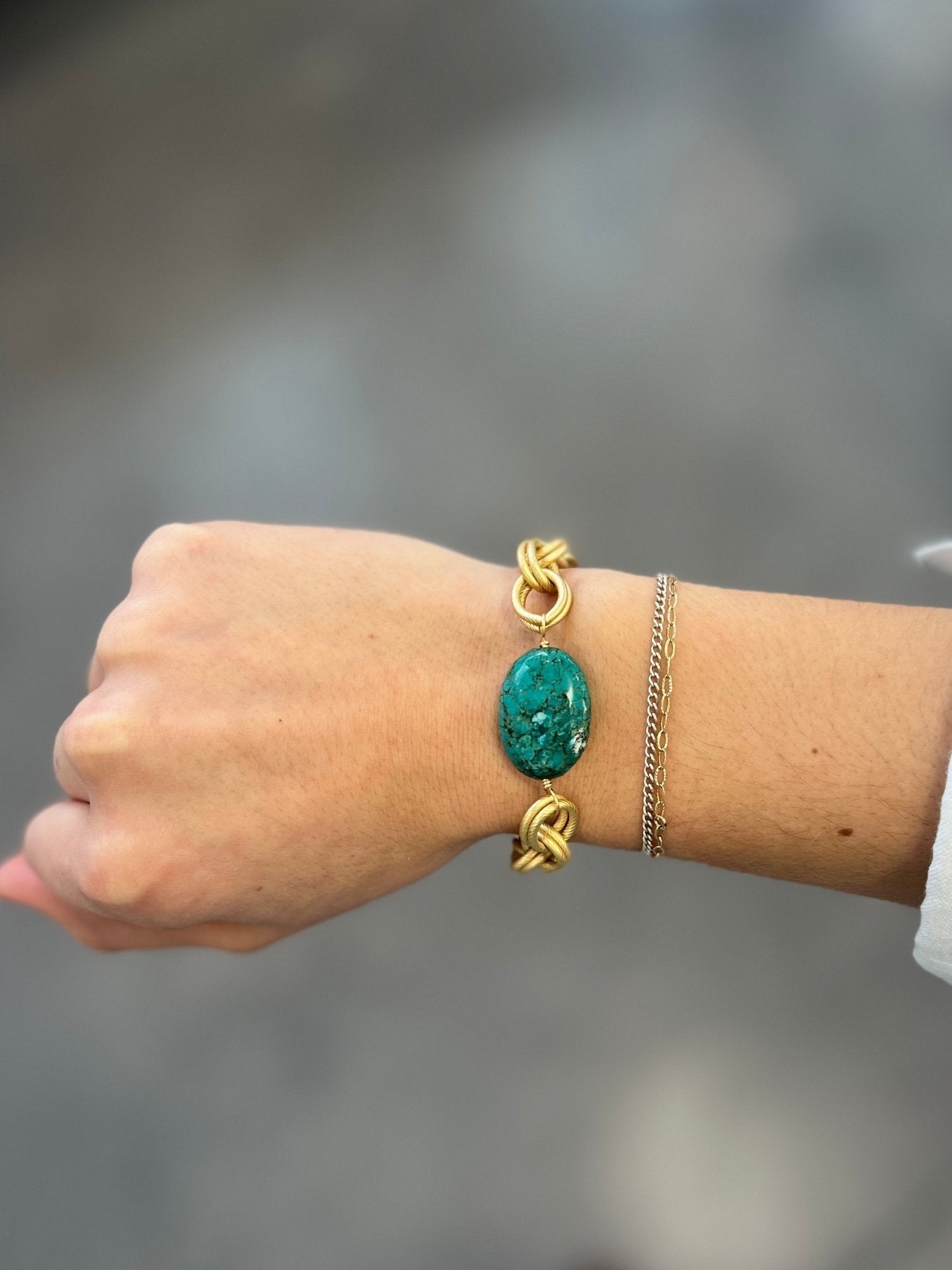 Tula Bracelet With Turquoise