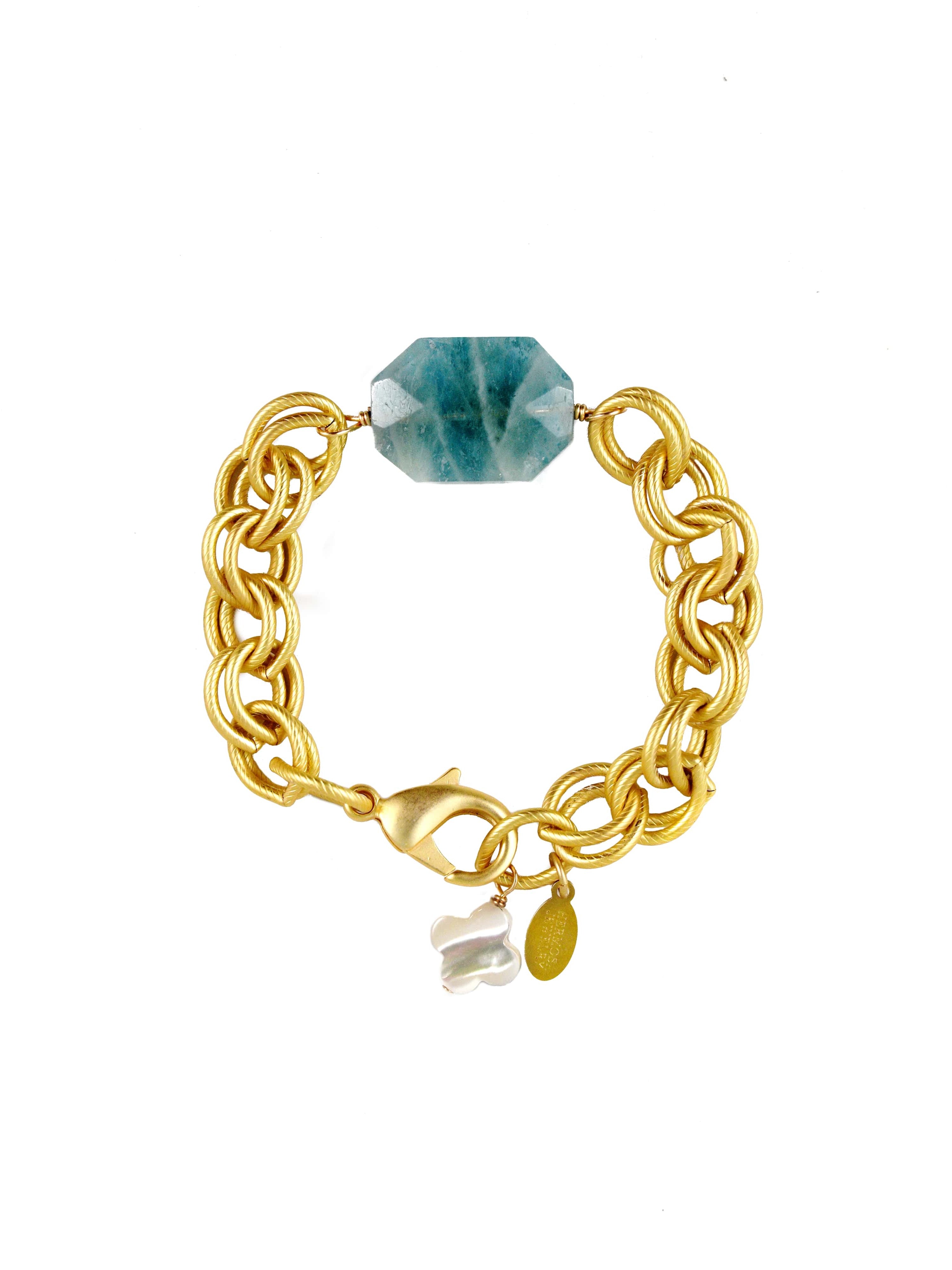 Tula Bracelet with Aquamarine