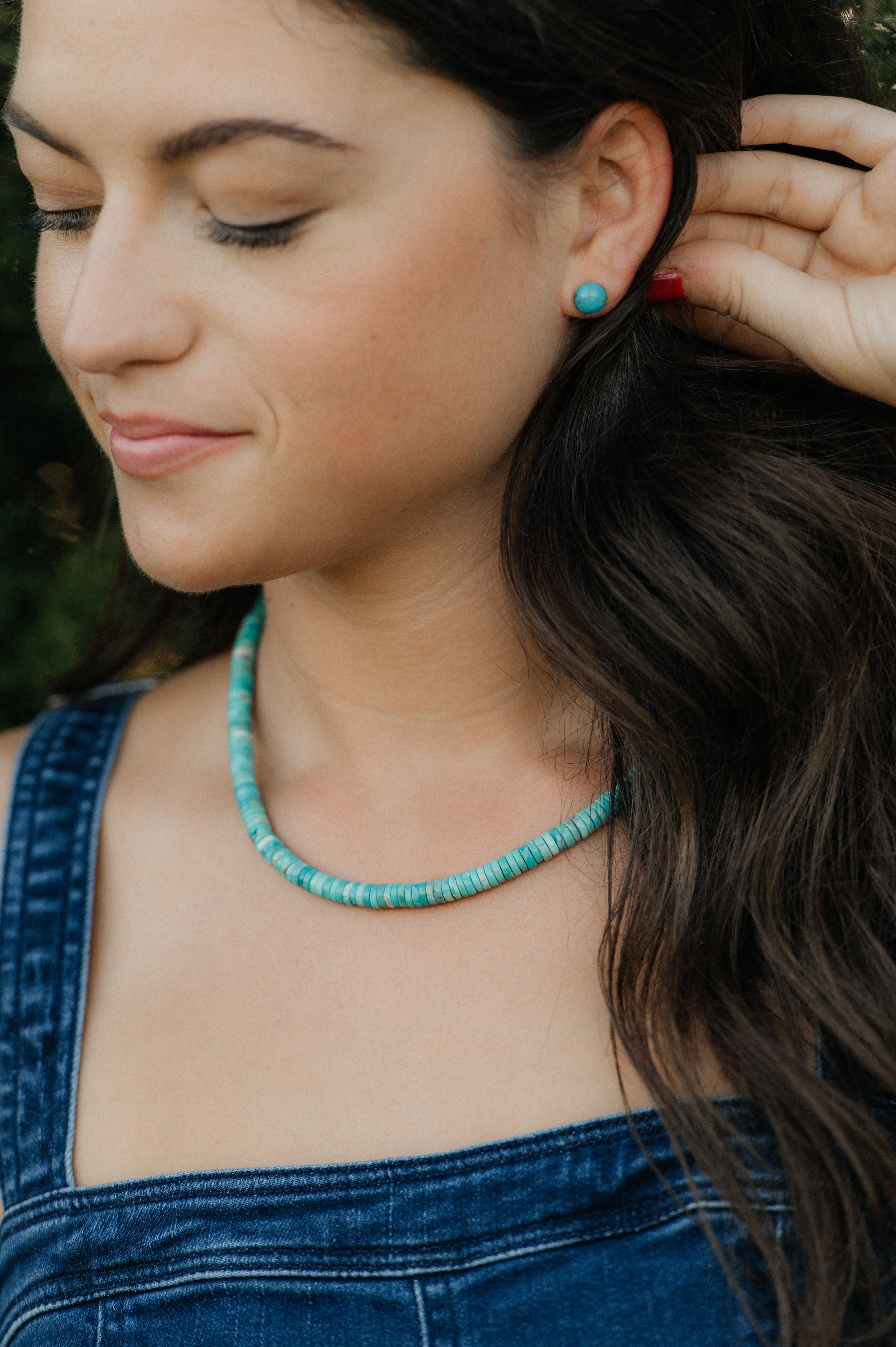 Turquoise Post Earrings