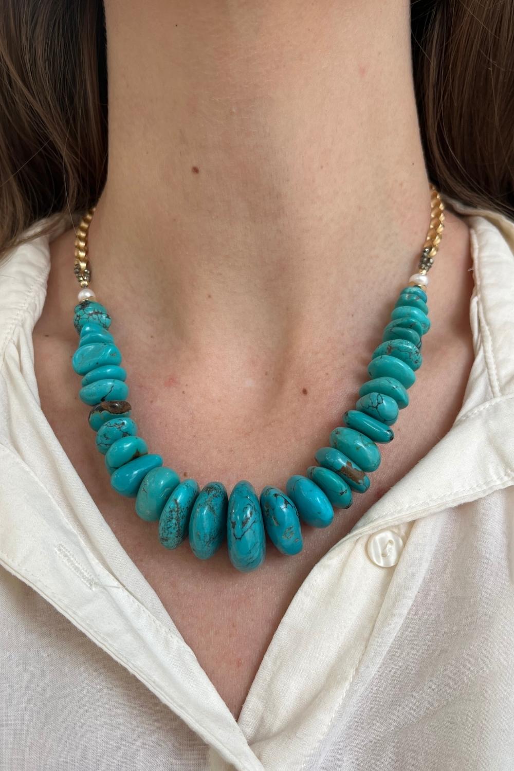 Turquoise Trails Necklace