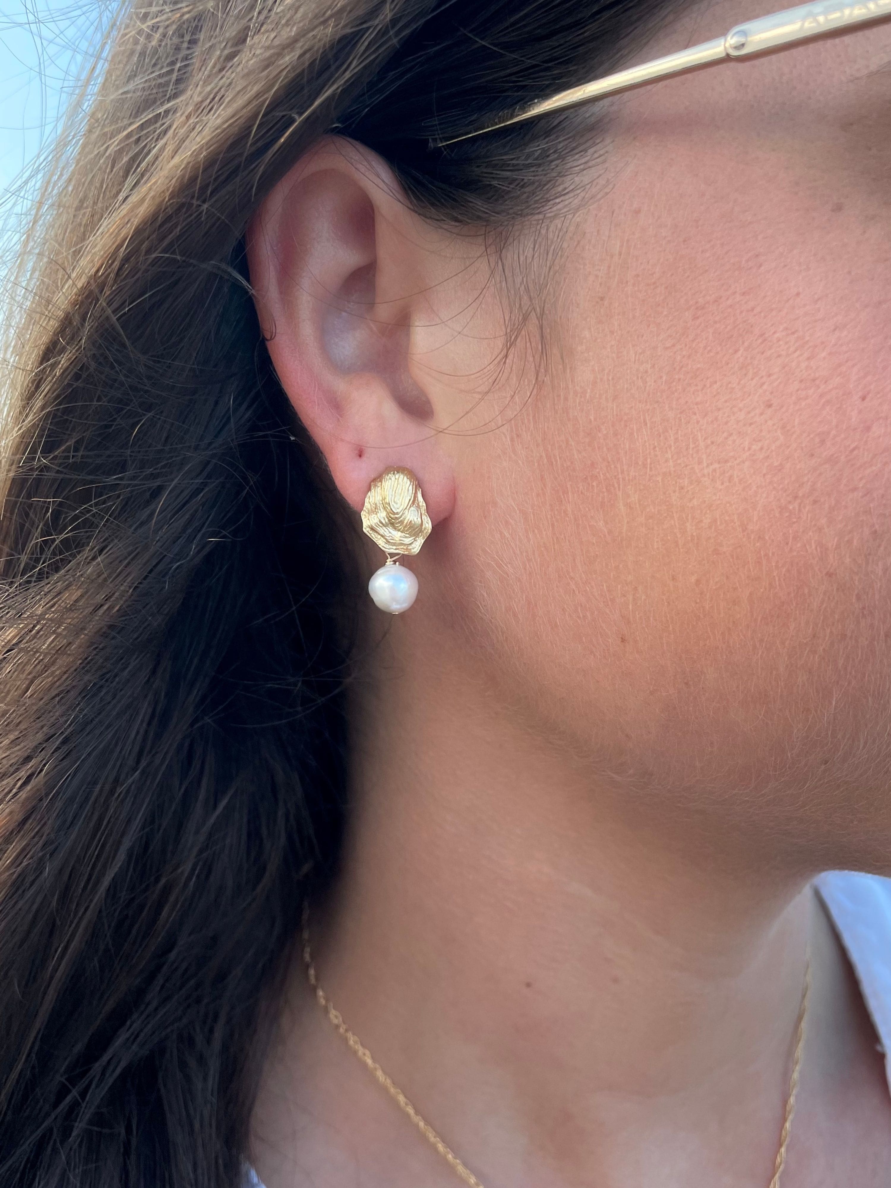 Seabrook Earrings in Gold