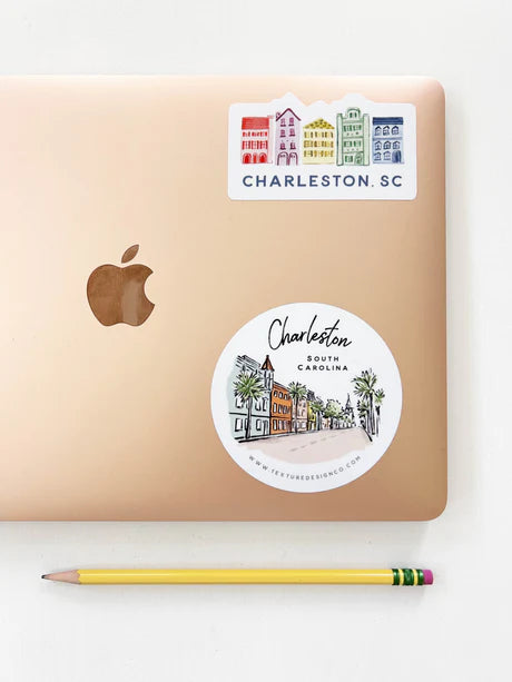 Watercolor Rainbow Row Sticker
