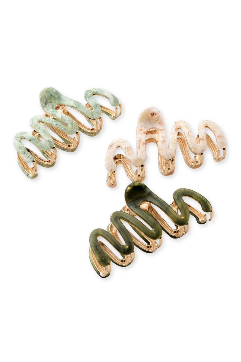 Wave Spring Claw Clip