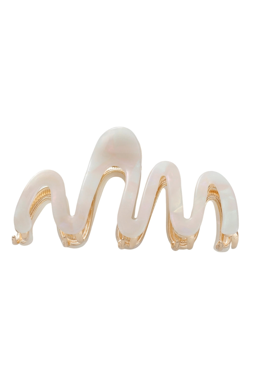 Wave Rosé Claw Clip