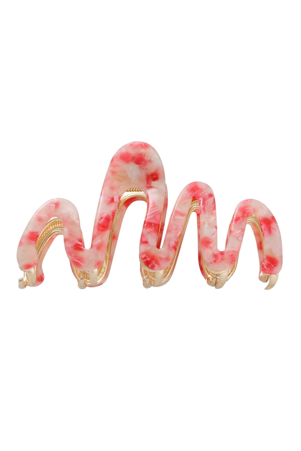 Wave Rosé Claw Clip