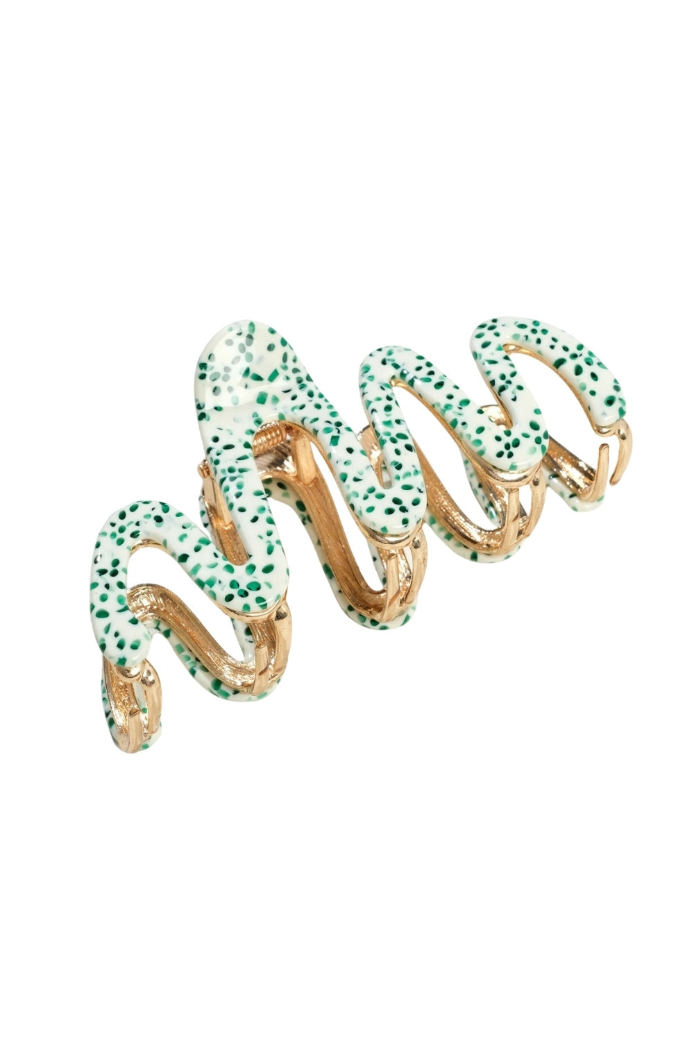 Wave Speckled Claw Clip