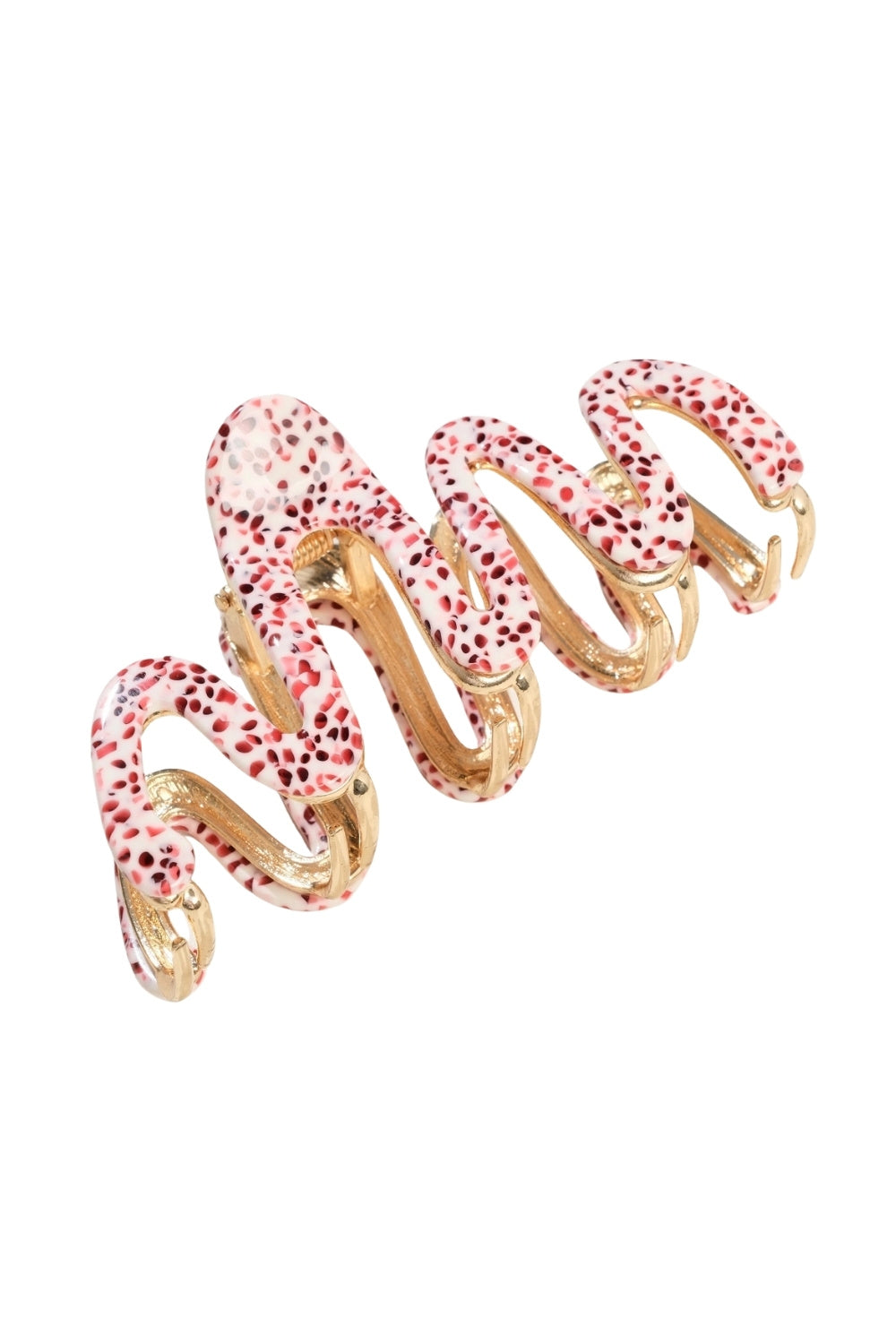 Wave Speckled Claw Clip