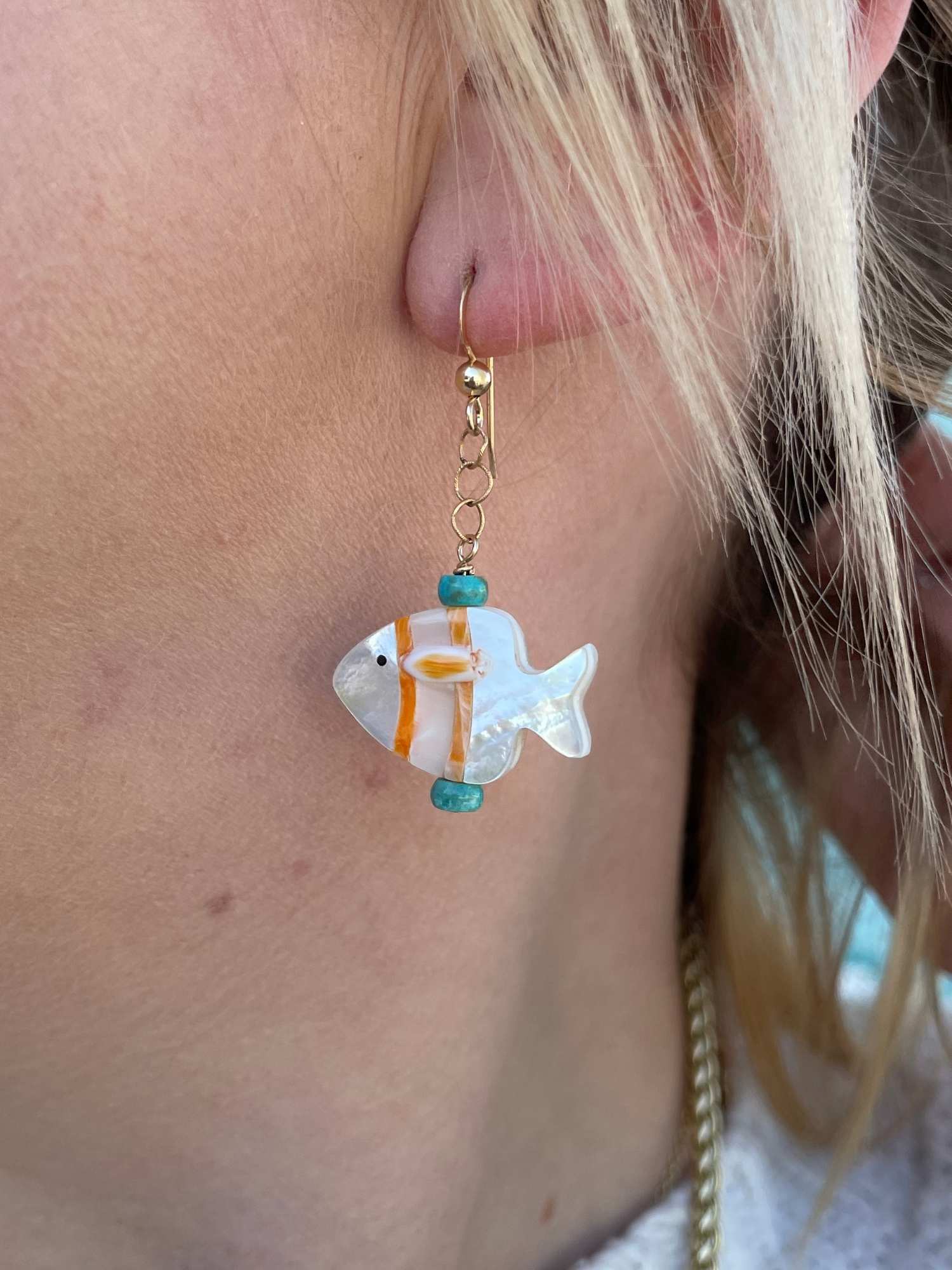 Rainbow Fish Earrings