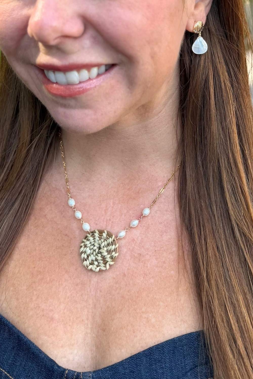 Sweetgrass Shore Necklace