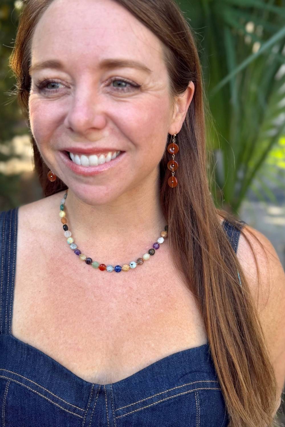 Rainbow Row Necklace
